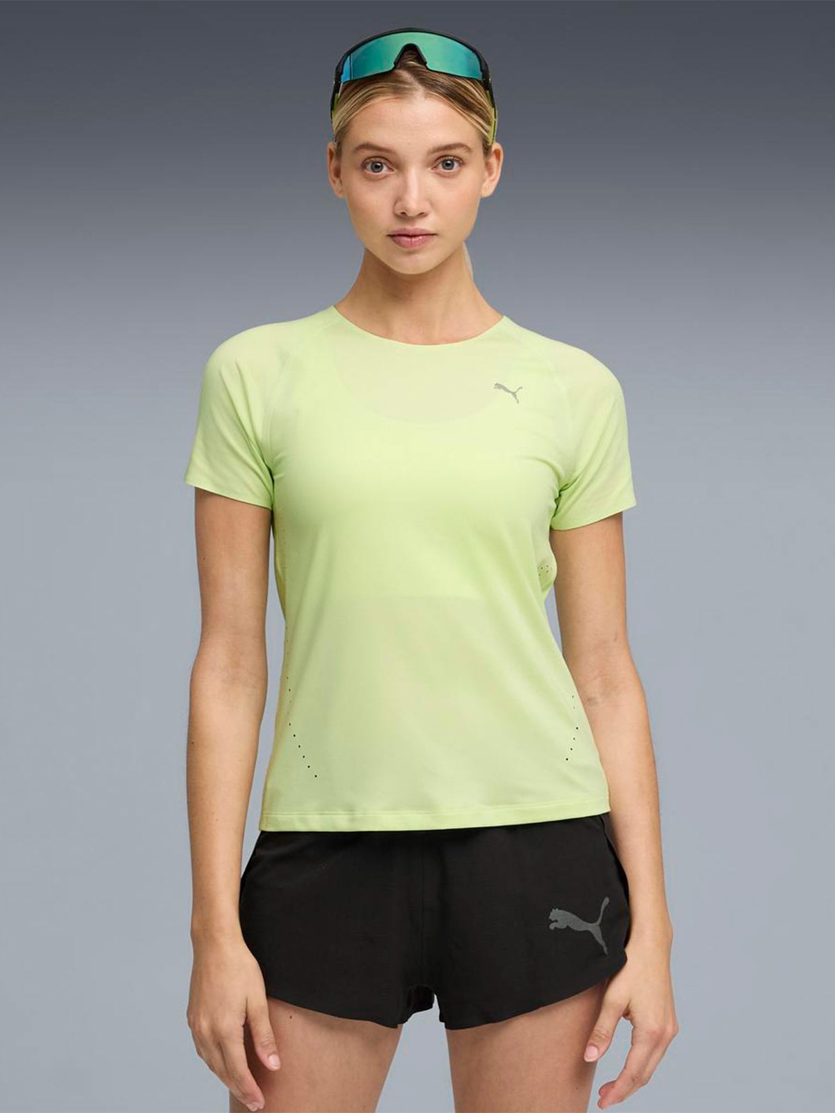 POLO MUJER PUMA VERDE RUN CLOUDSPUN - 3