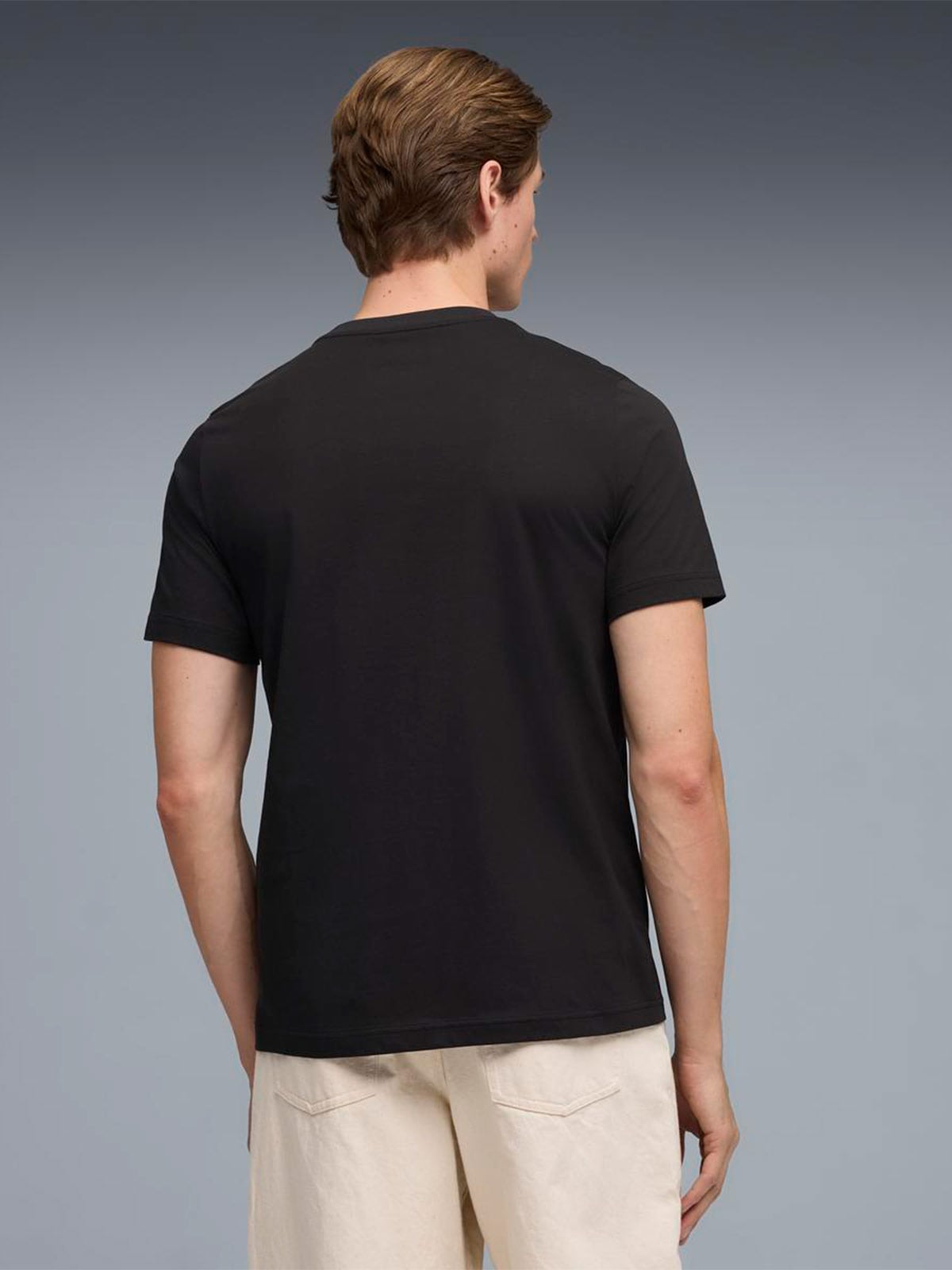 POLO HOMBRE PUMA NEGRO CAT LOGO - 4