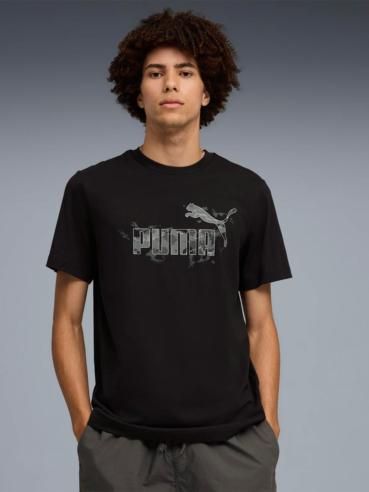 POLO HOMBRE PUMA NEGRO CAMO - 3
