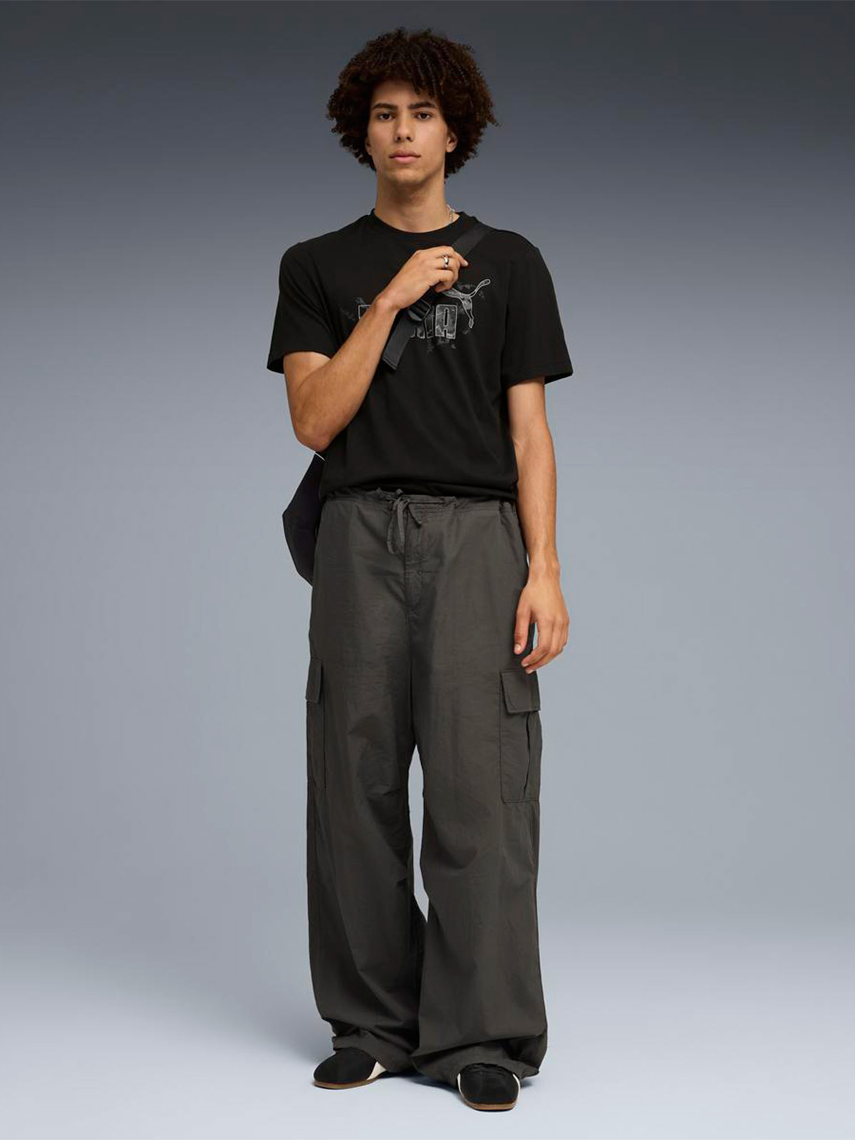 POLO HOMBRE PUMA NEGRO CAMO - 5