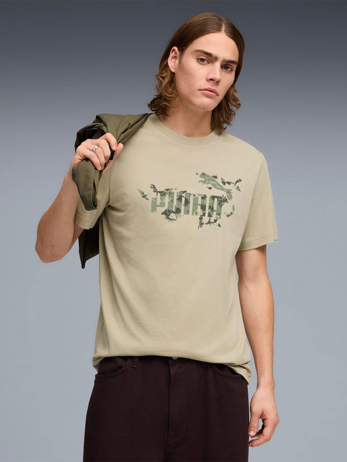 POLO HOMBRE PUMA BEIGE CAMO - 3