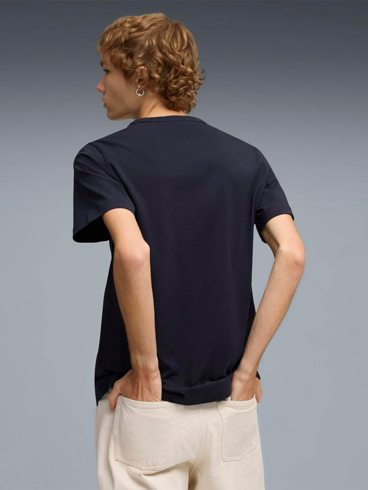 POLO HOMBRE PUMA AZUL ESS ELEVATED - 4