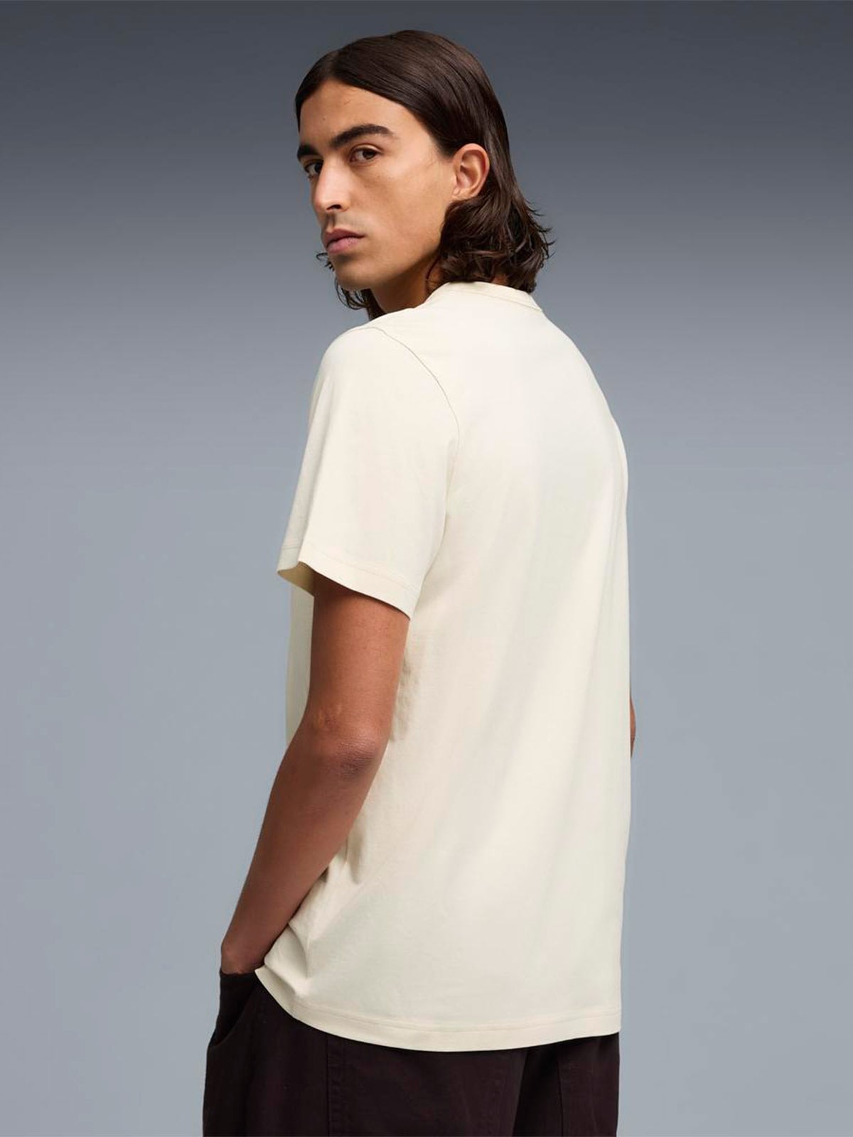 POLO HOMBRE PUMA BEIGE ESS ELEVATED - 4