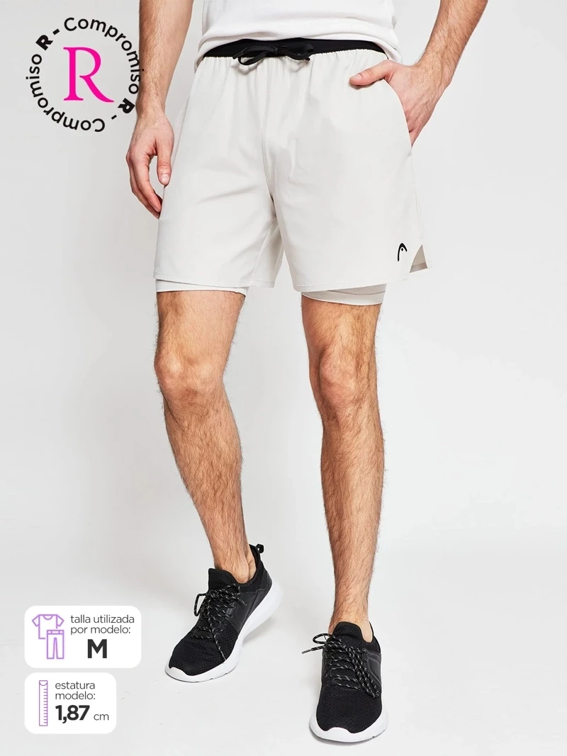 SHORT HOMBRE HEAD 2EN1 - 1