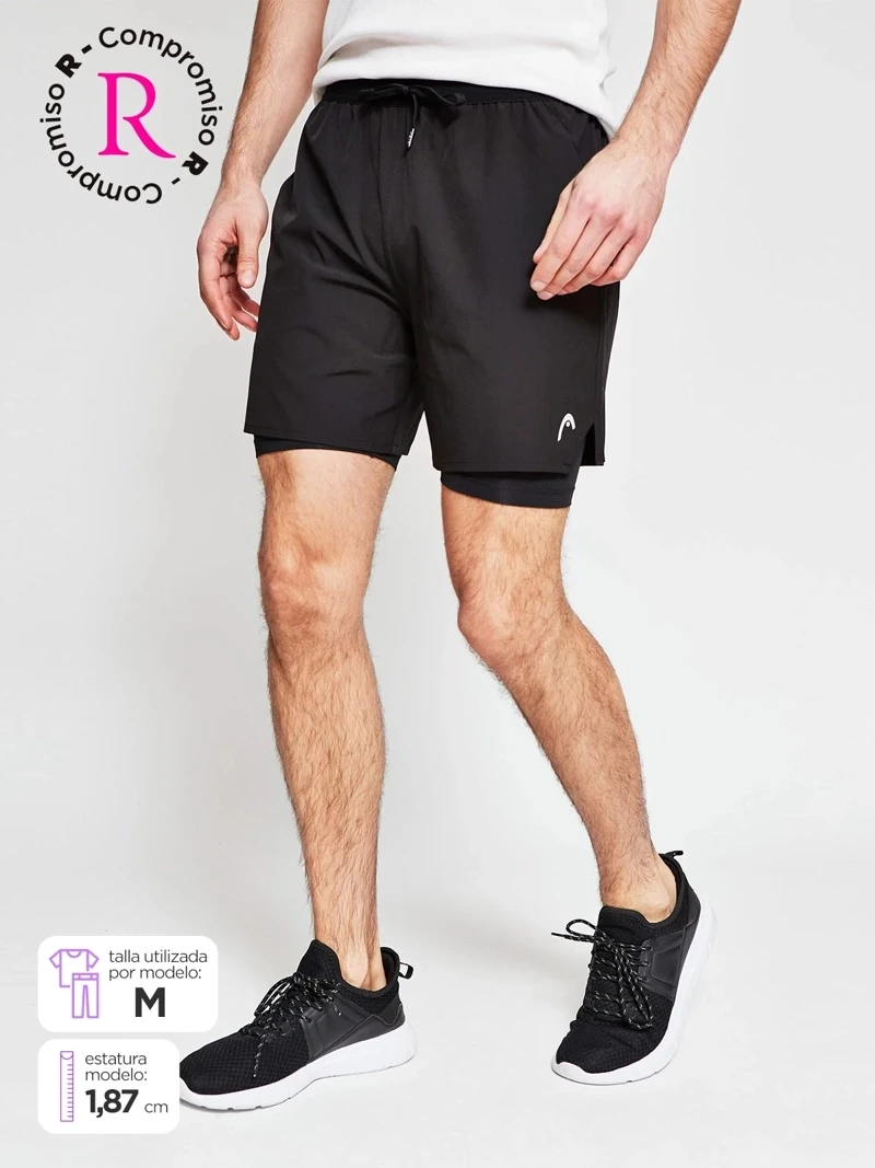 SHORT HOMBRE HEAD 2EN1 - 1