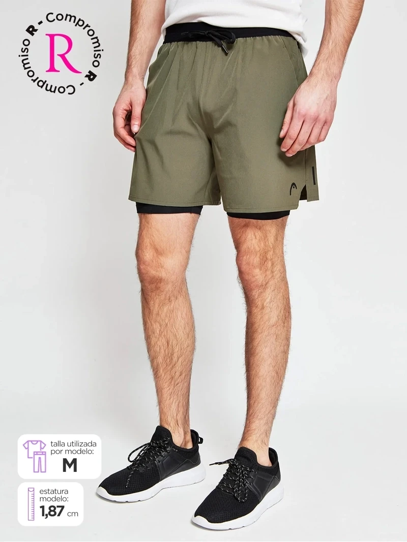 SHORT HOMBRE HEAD 2EN1 - 1