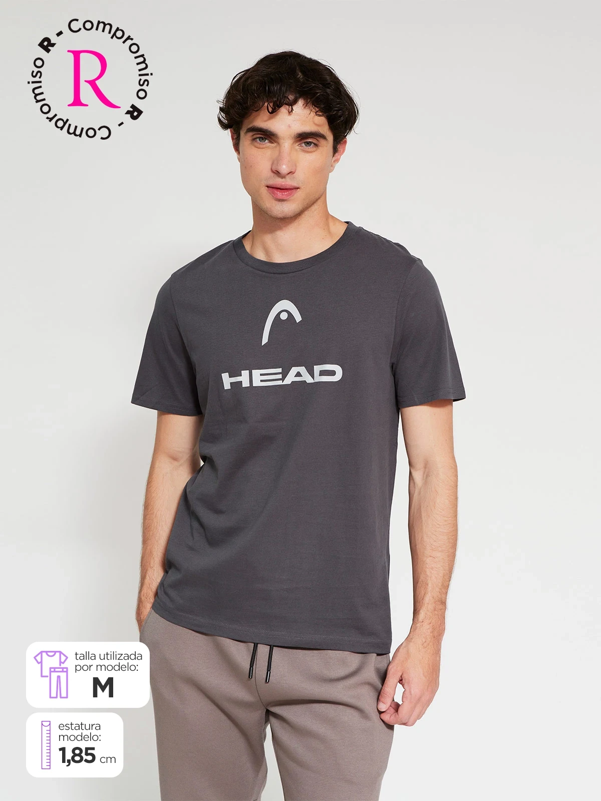 POLO MANGA CORTA HOMBRE HEAD LOGO - 1