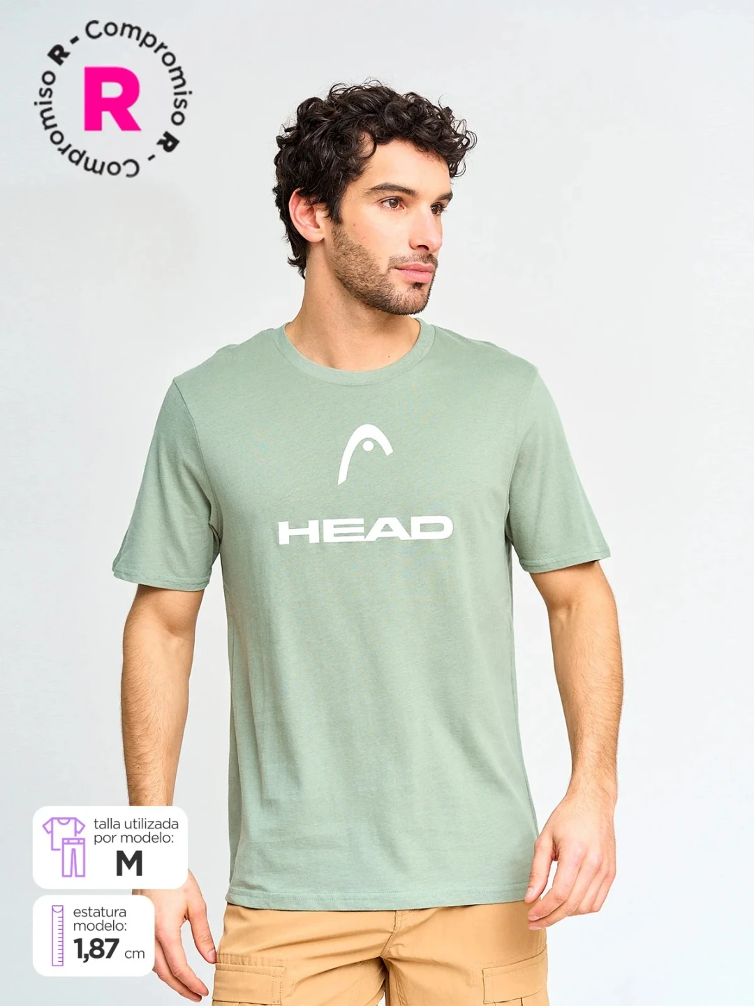 POLO MANGA CORTA HOMBRE HEAD LOGO - 1
