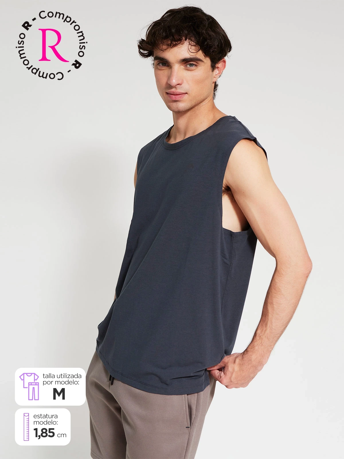 POLO SIN MANGAS HOMBRE HEAD - 1