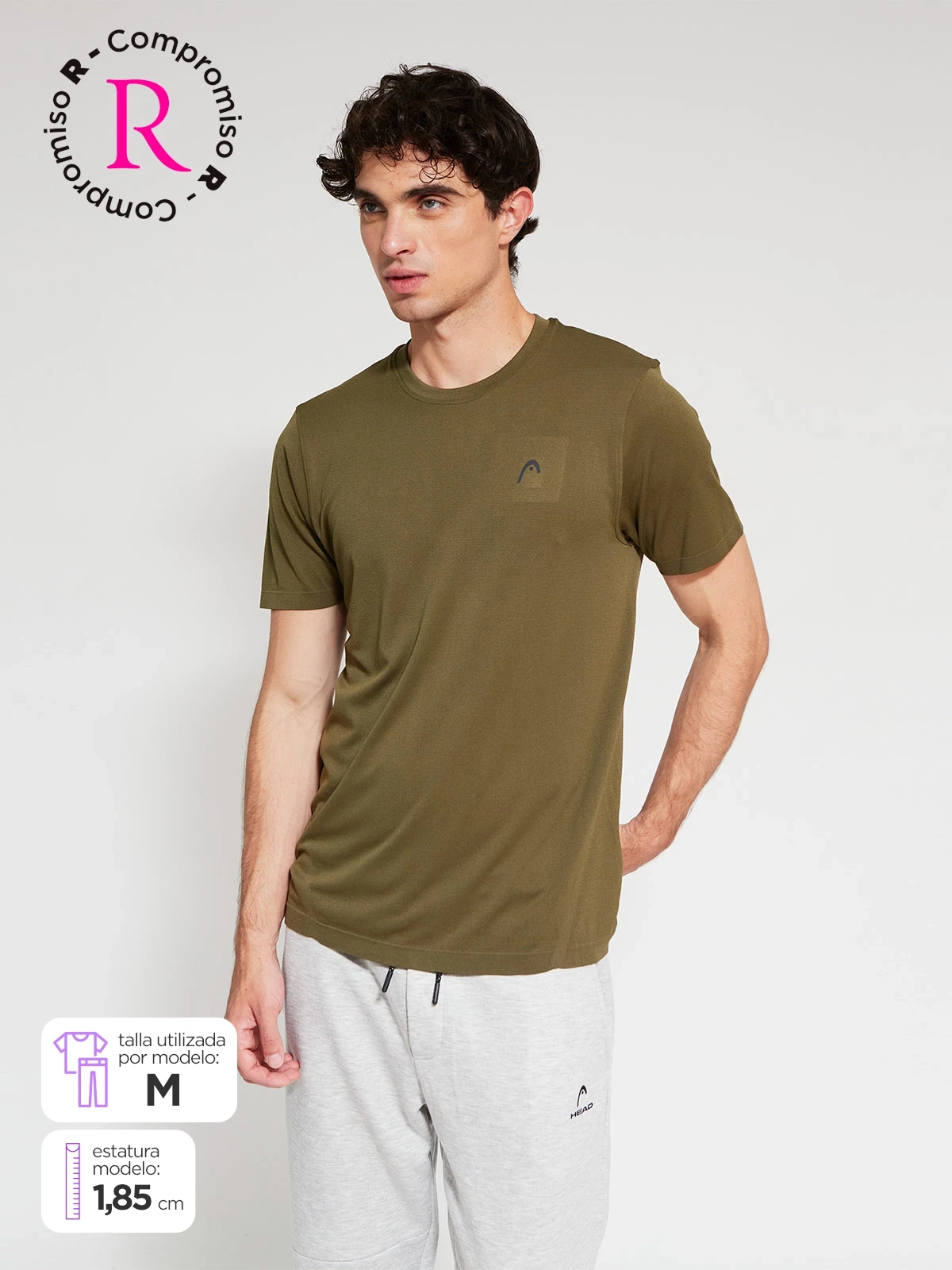 POLO MANGA CORTA HOMBRE HEAD - 1