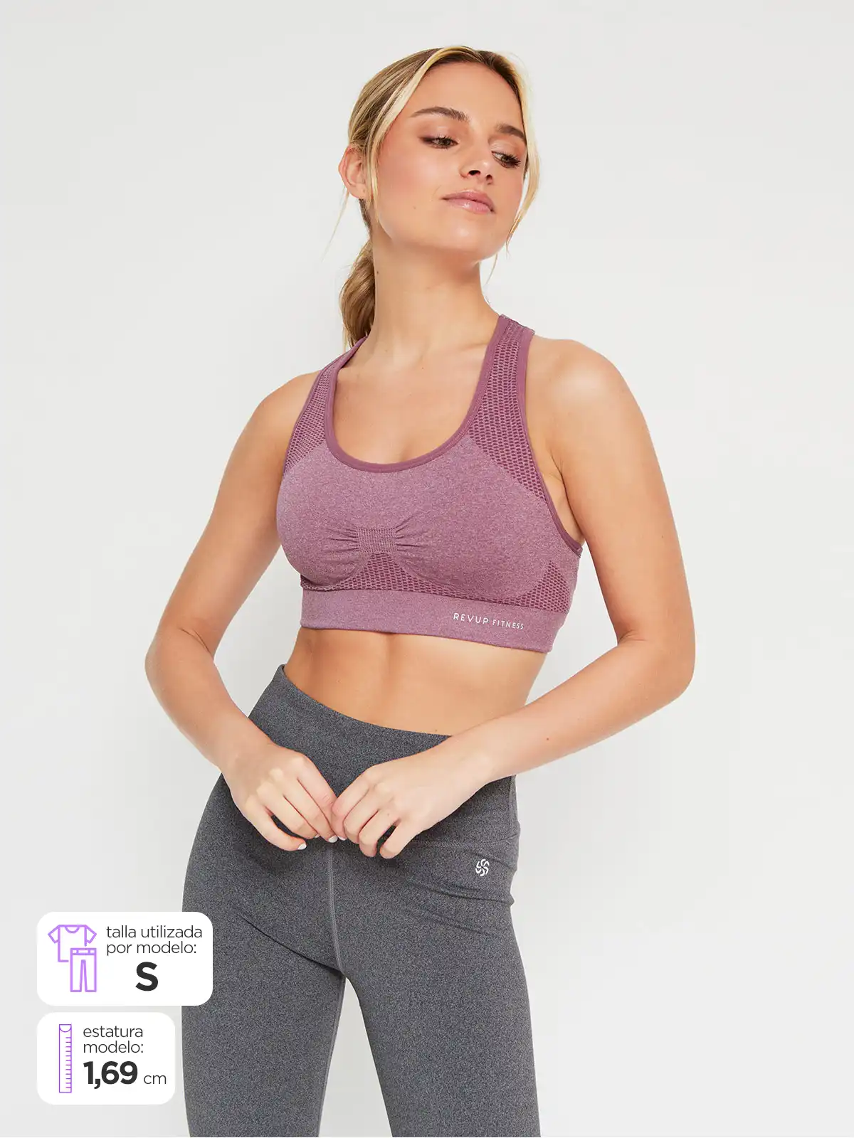 TOP DEPORTIVO MUJER REVUP SEAMLESS - 1