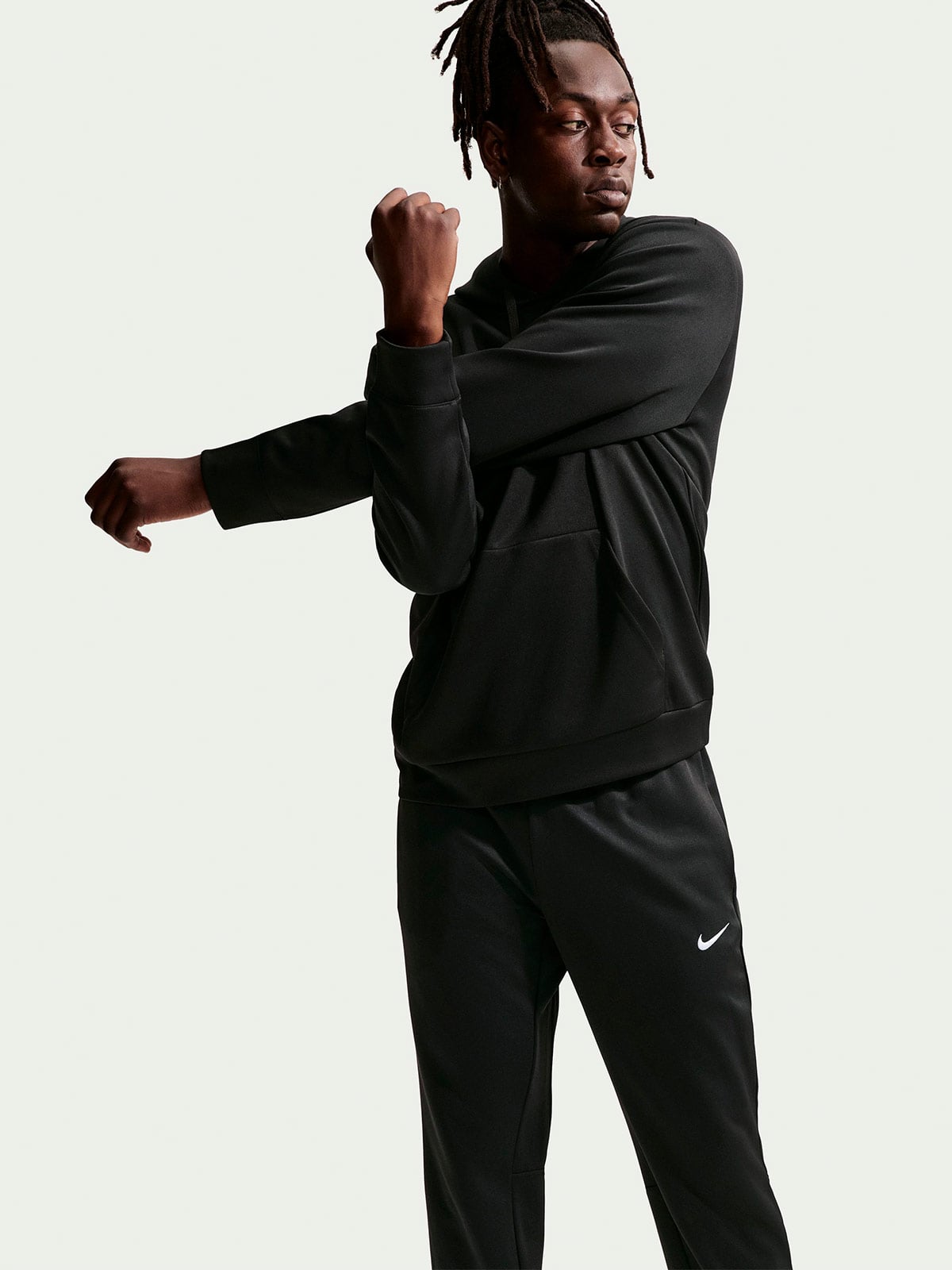 PANTALÓN BUZO HOMBRE NIKE NEGRO FLEX JOGGER - 2