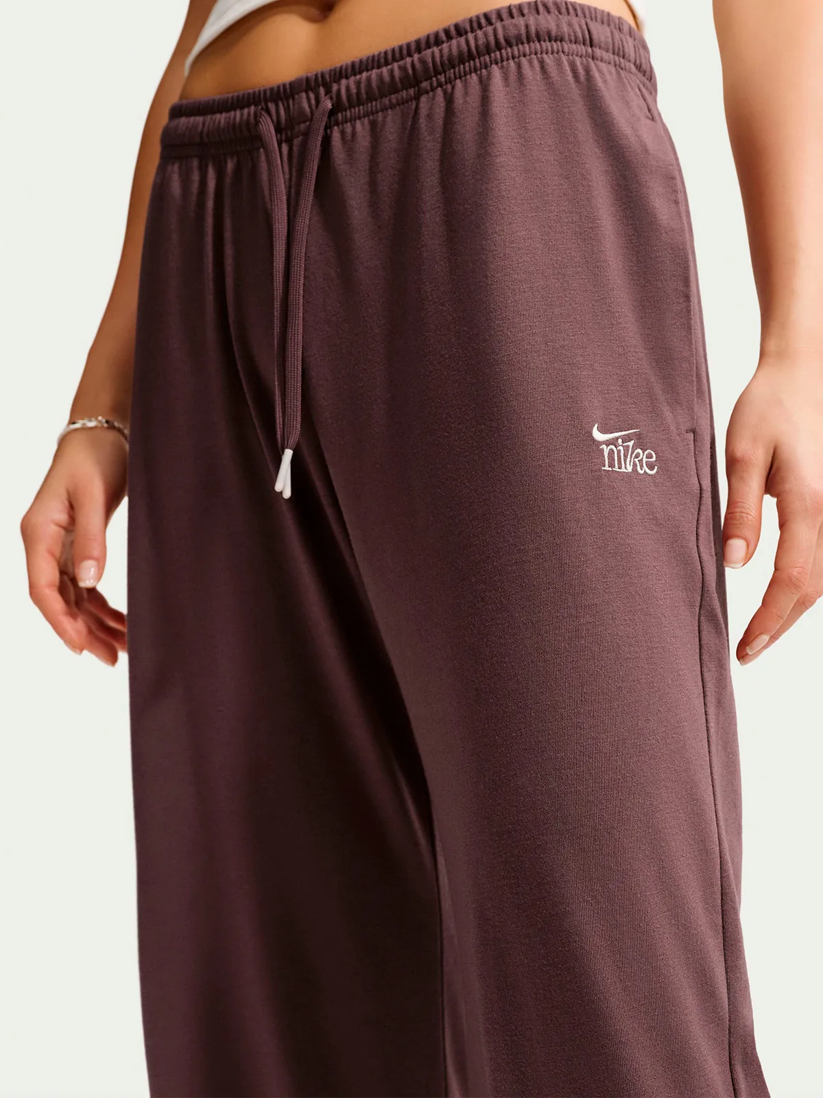 PANTALÓN BUZO MUJER NIKE VIOLETA CHILL KNIT - 3
