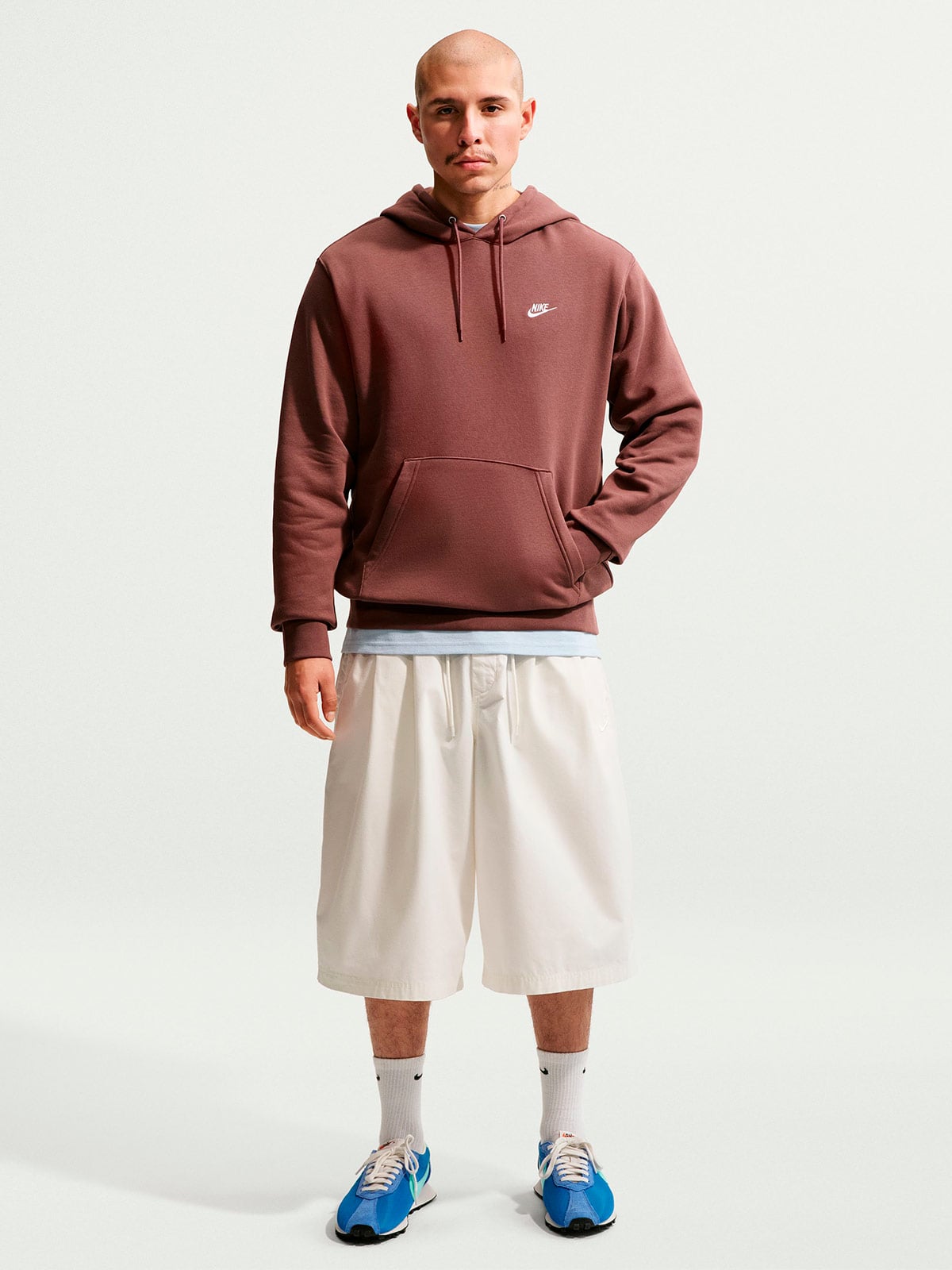 POLERA HOMBRE NIKE VIOLETA NIKE CLUB - 1