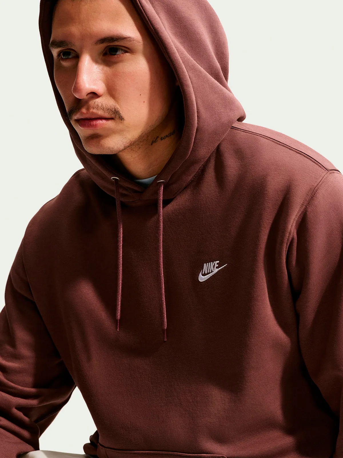 POLERA HOMBRE NIKE VIOLETA NIKE CLUB - 3