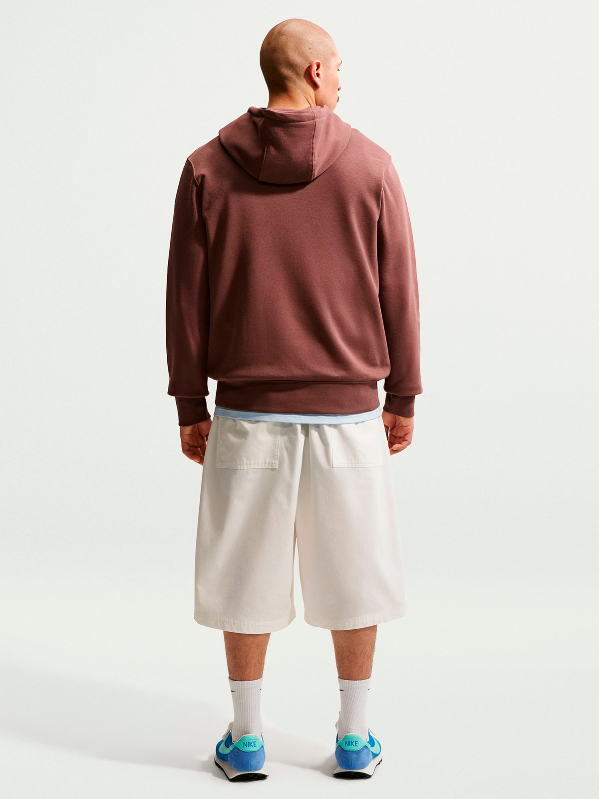 POLERA HOMBRE NIKE VIOLETA NIKE CLUB - 5