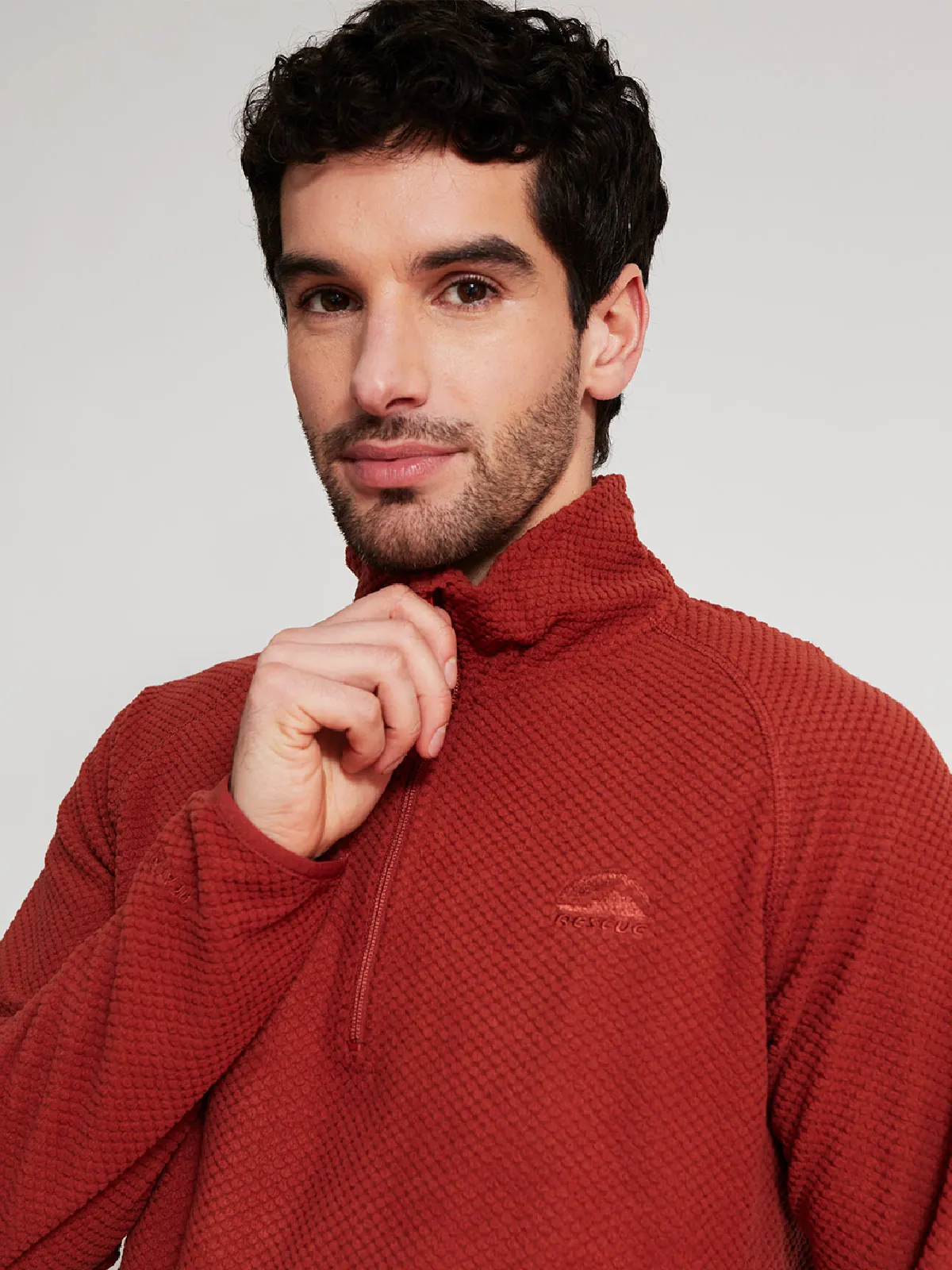 POLERA HOMBRE RESCUE TERACOTA - 3