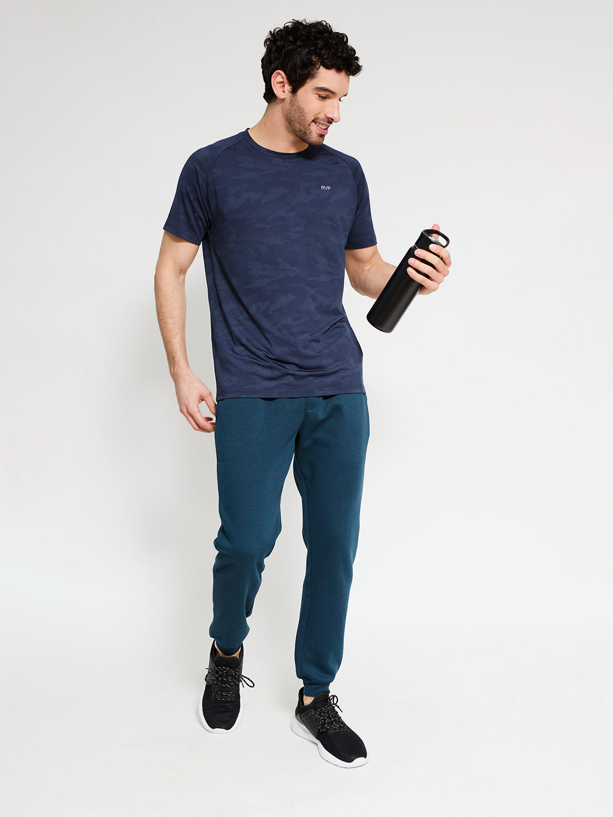 PANTALÓN DE BUZO HOMBRE REVUP PUÑO Q4 SS26 - 1