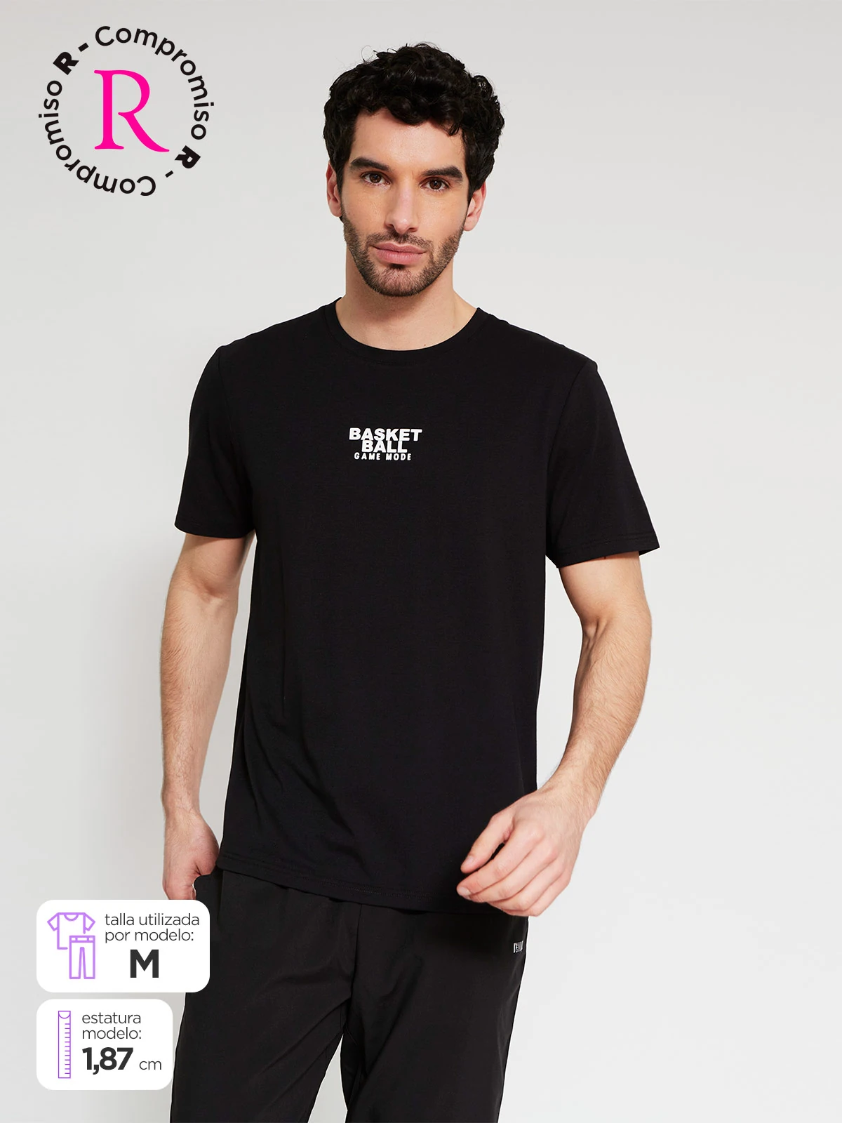 POLO MANGA CORTA HOMBRE REVUP NEWMESA - 1