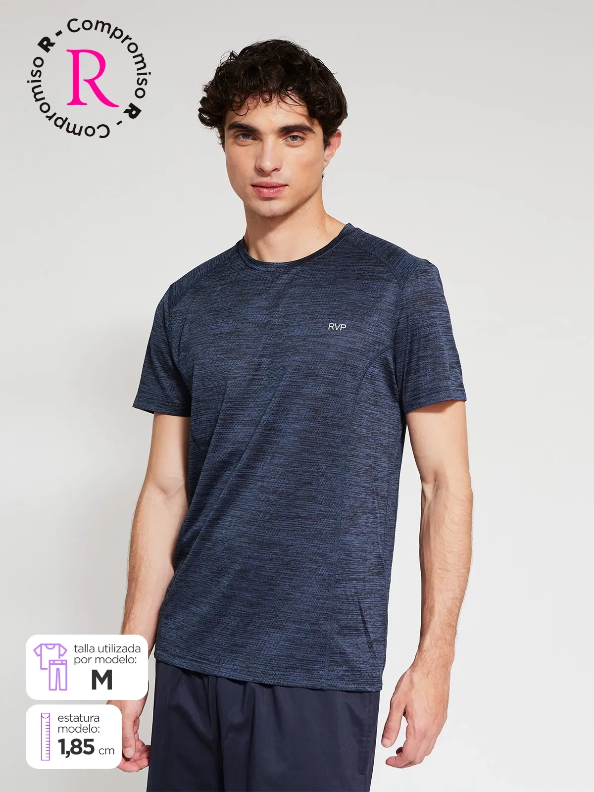 POLO MANGA CORTA HOMBRE REVUP - 1