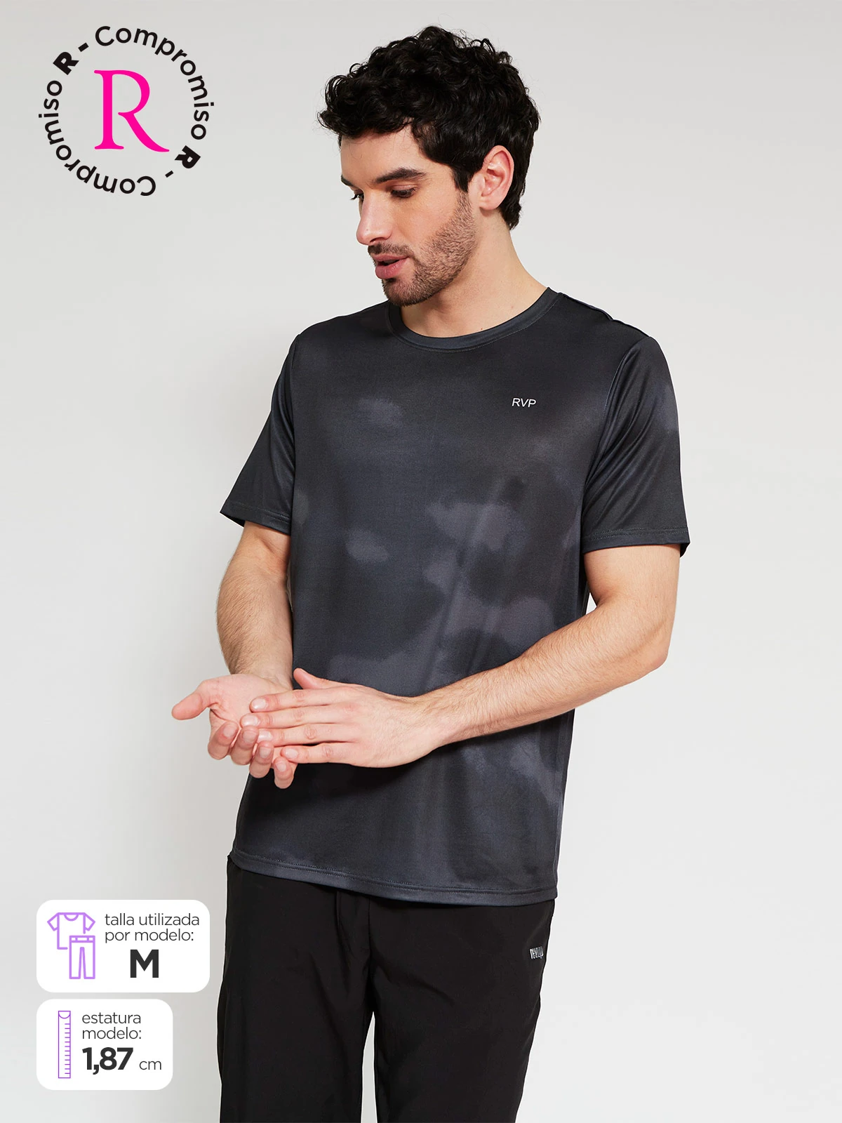 POLO MANGA CORTA HOMBRE REVUP - 1