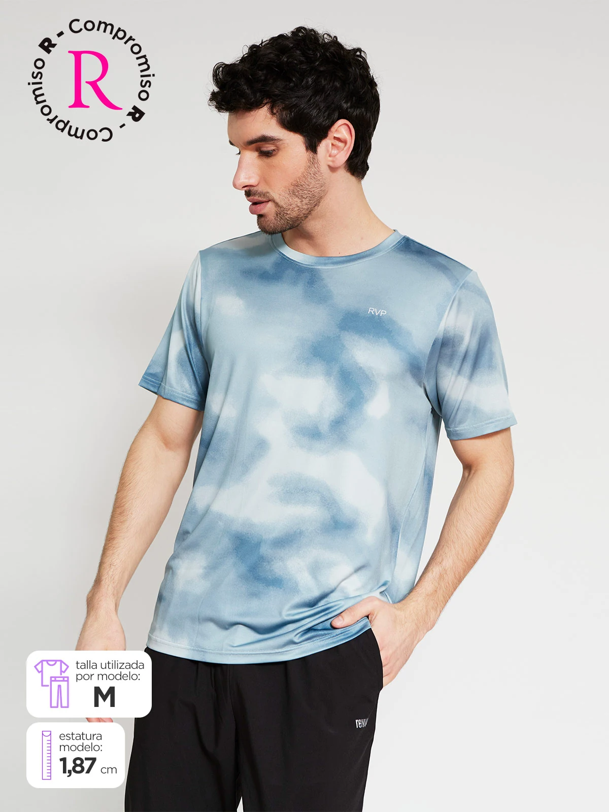 POLO MANGA CORTA HOMBRE REVUP - 1