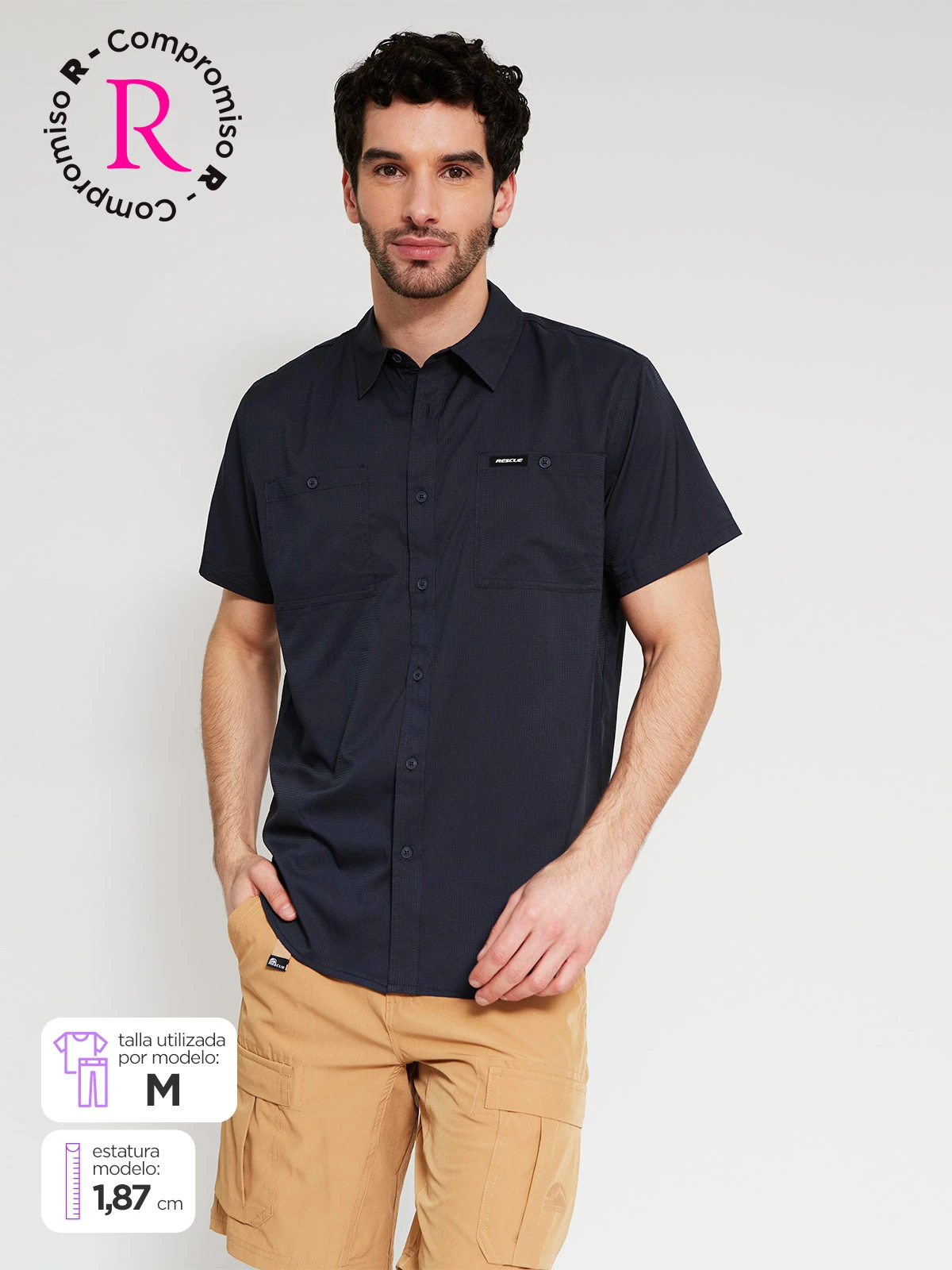CAMISA HOMBRE RESCUE TOMBY - 1
