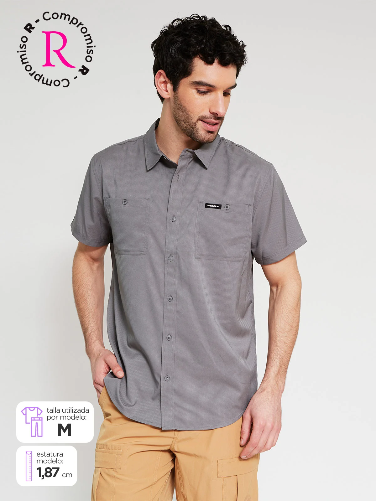 CAMISA HOMBRE RESCUE TOMBY - 1