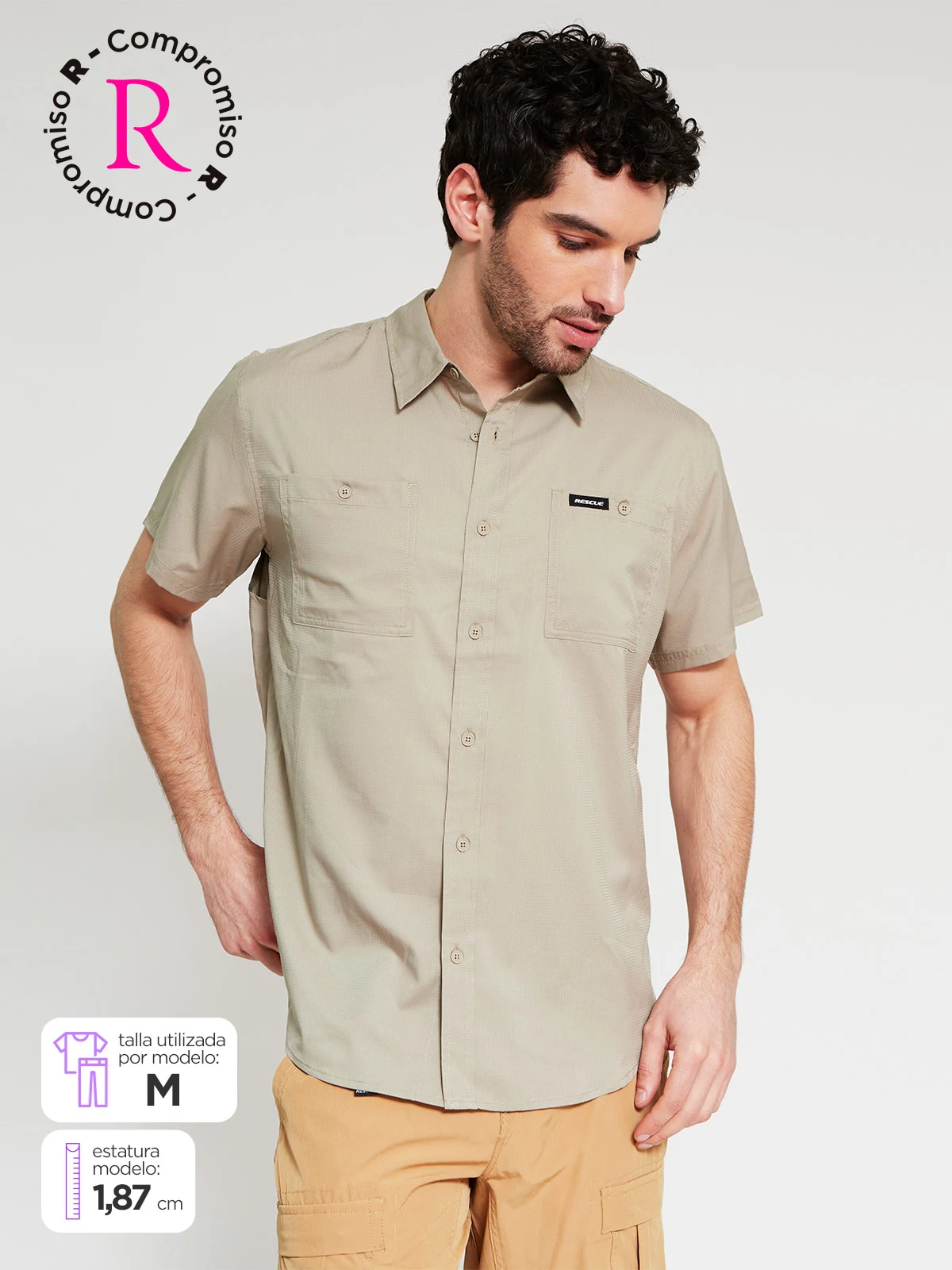 CAMISA HOMBRE RESCUE TOMBY - 1