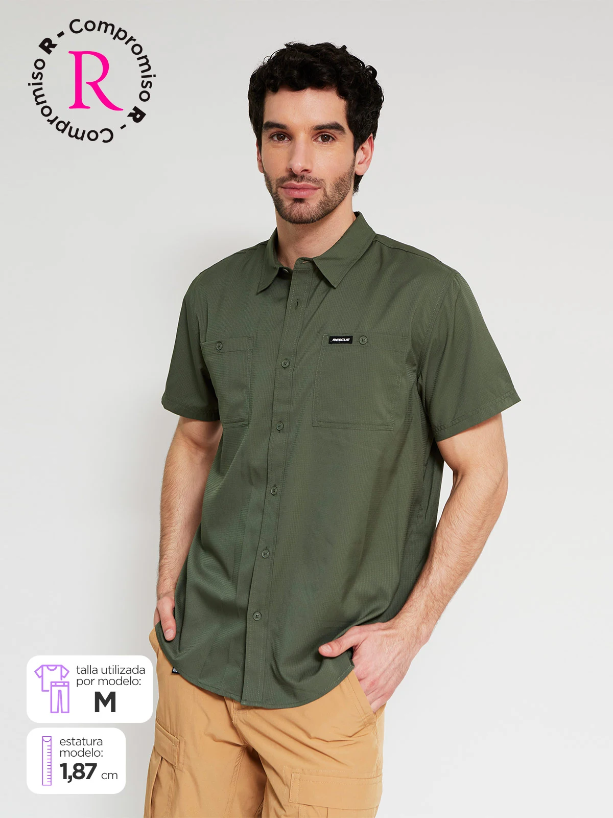 CAMISA HOMBRE RESCUE TOMBY - 1