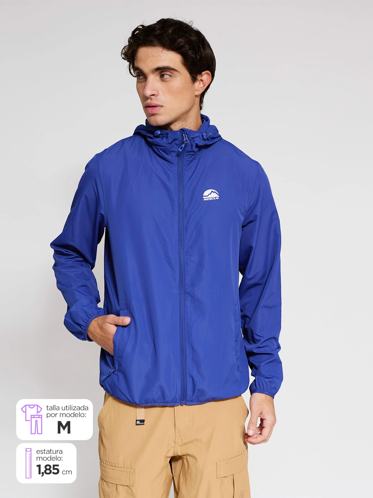 CASACA CORTAVIENTO HOMBRE RESCUE WIND - 1