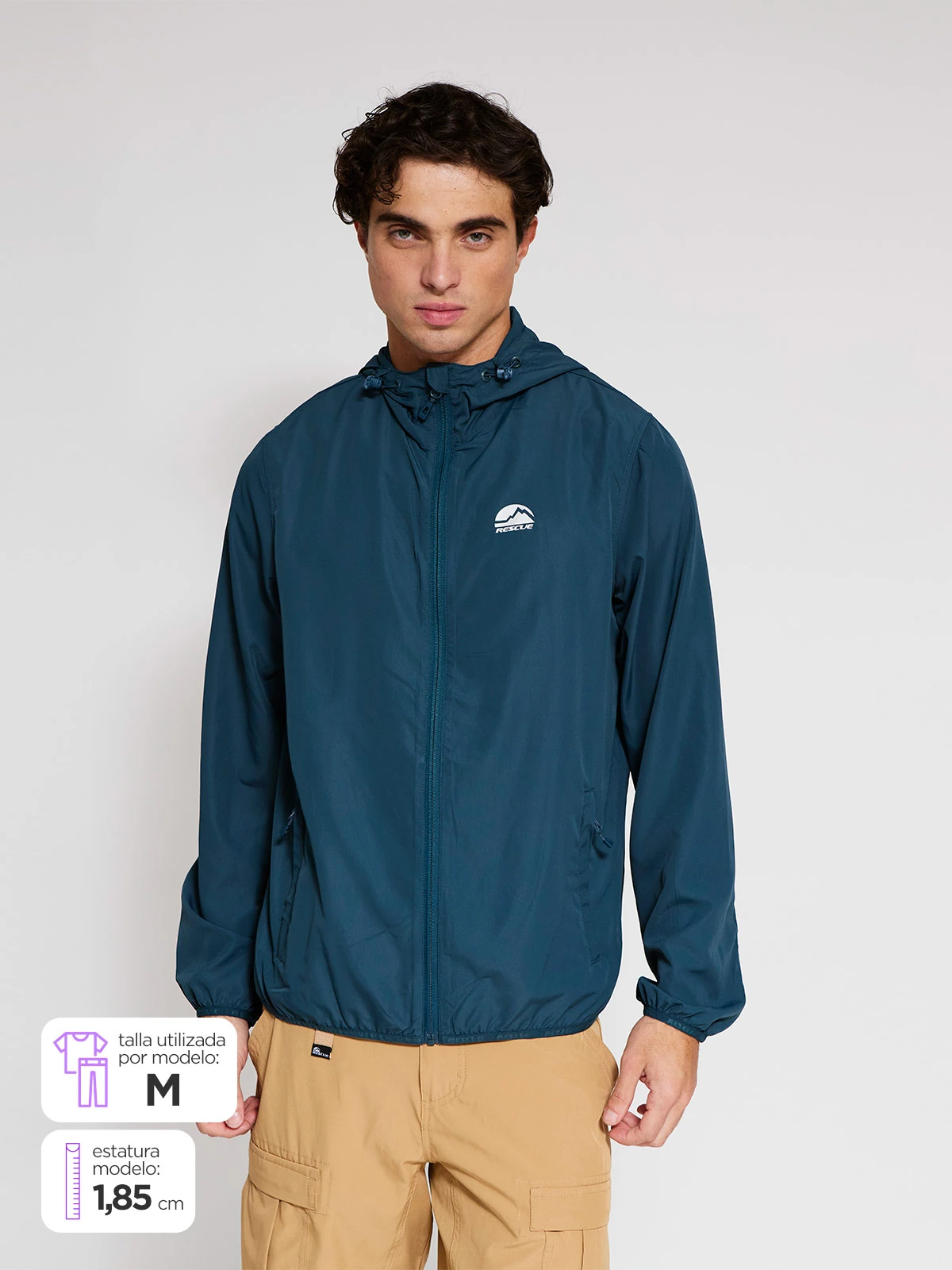 CASACA CORTAVIENTO HOMBRE RESCUE WIND - 1