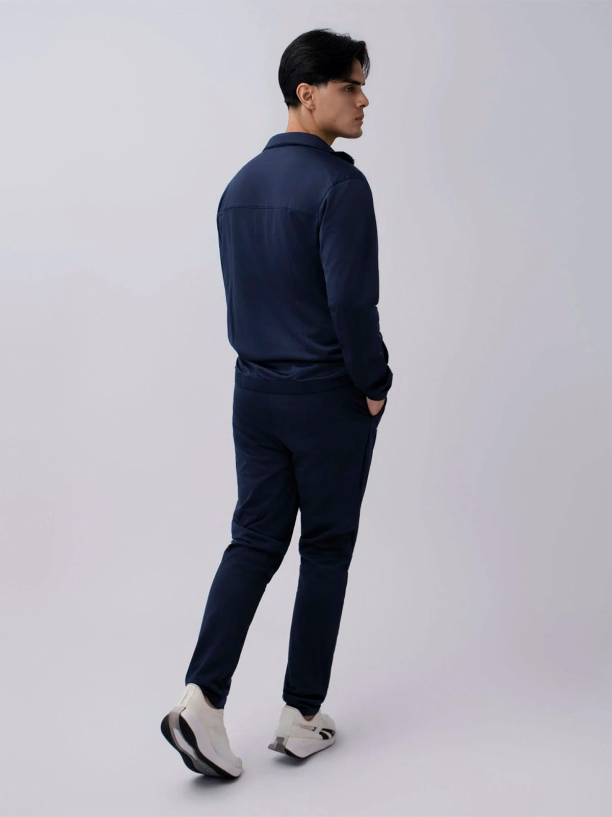 PANTALÓN BUZO ALGODÓN HOMBRE REEBOK AZUL MARINO CORE TRAINING TRACKSUIT - 2
