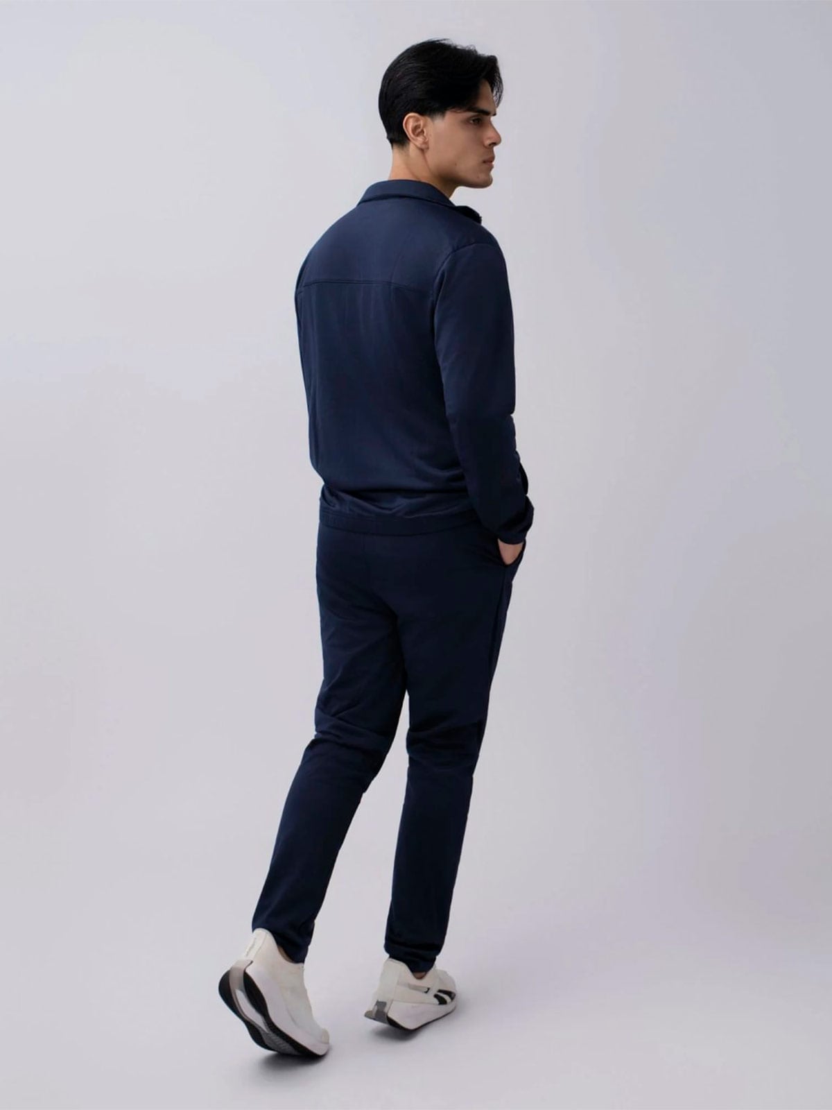 PANTALÓN BUZO ALGODÓN HOMBRE REEBOK AZUL MARINO CORE TRAINING TRACKSUIT - 2