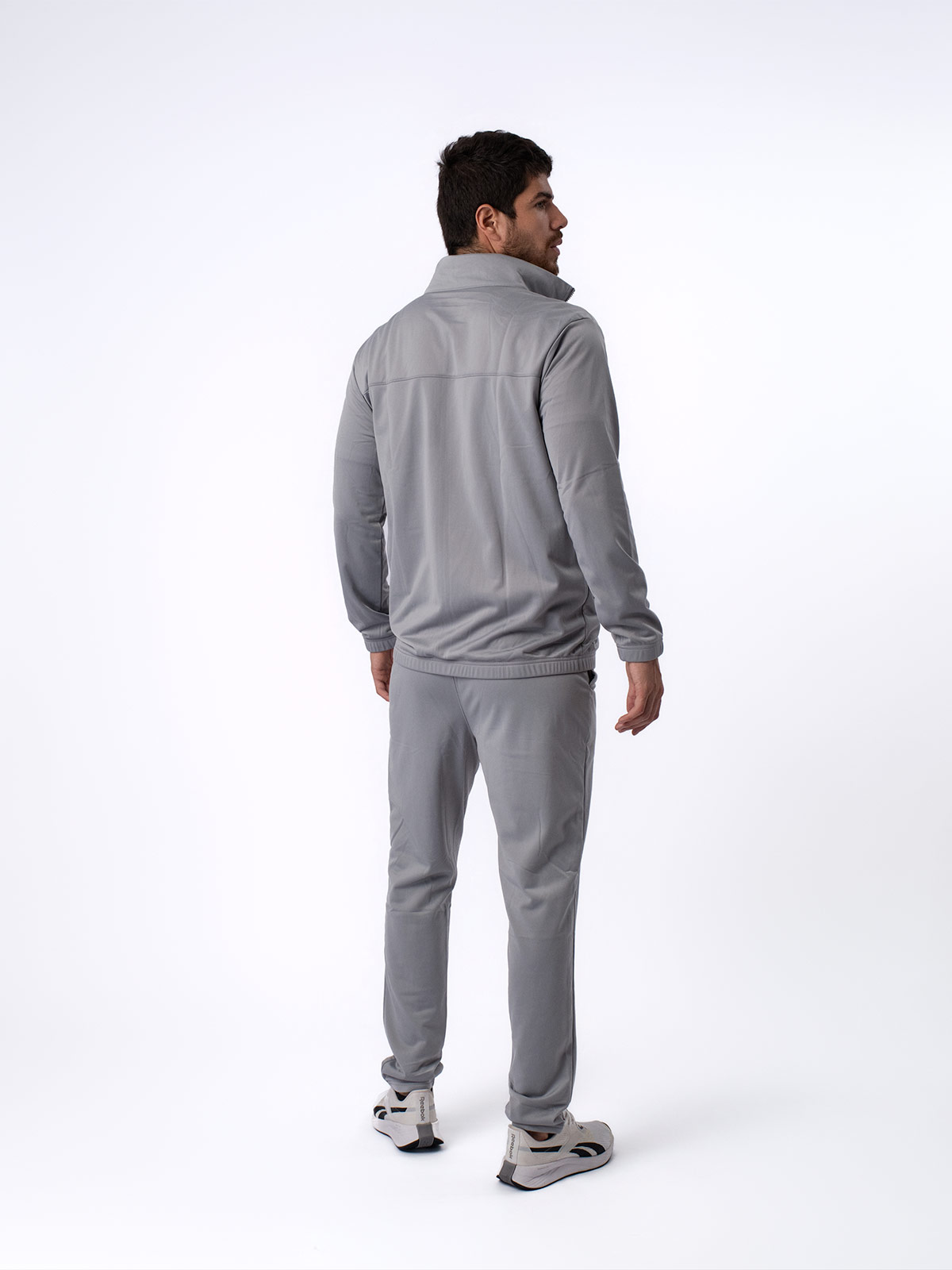 PANTALÓN BUZO ALGODÓN HOMBRE REEBOK GRIS CORE TRAINING TRACKSUIT - 5
