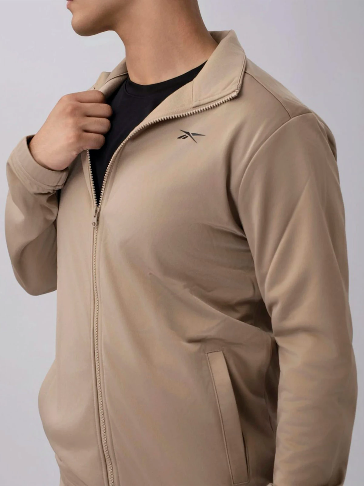 CONJUNTO BUZO ALGODÓN HOMBRE REEBOK MARRÓN CORE TRAINING TRACKSUIT - 4