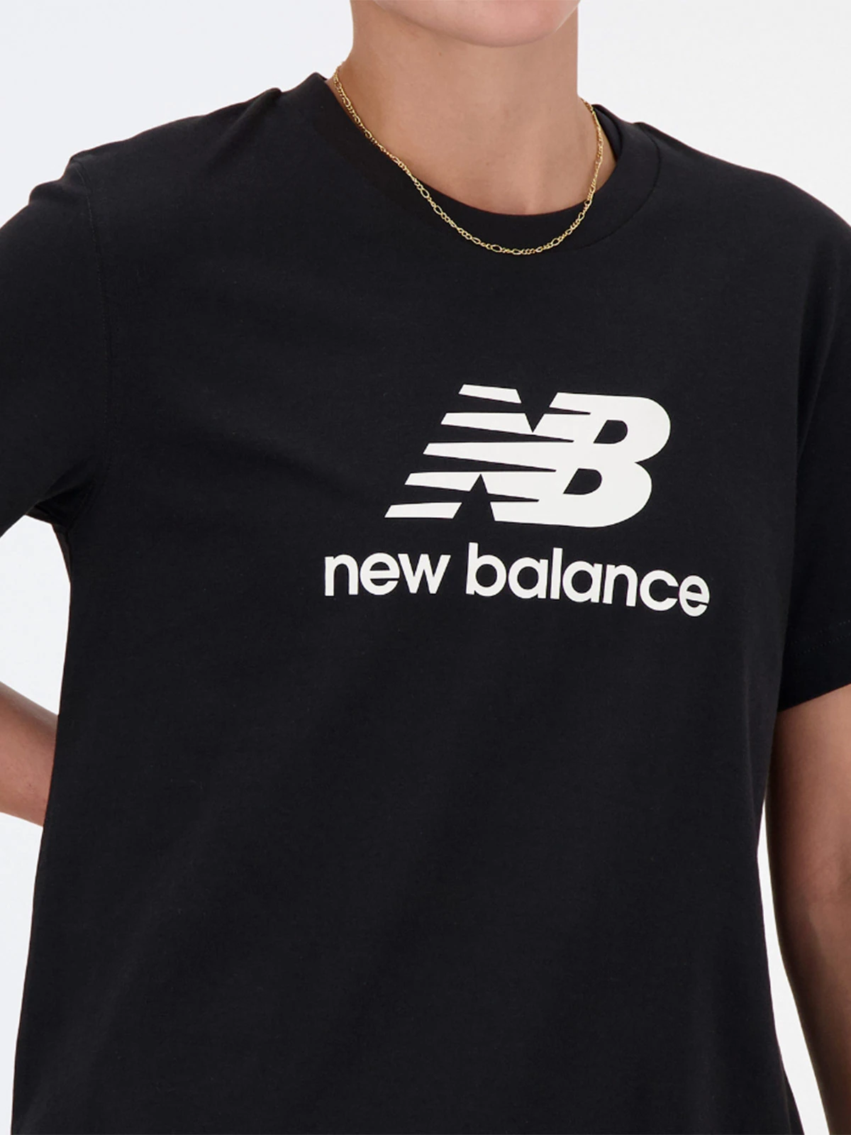 POLO MUJER NEW BALANCE NEGRO - 4