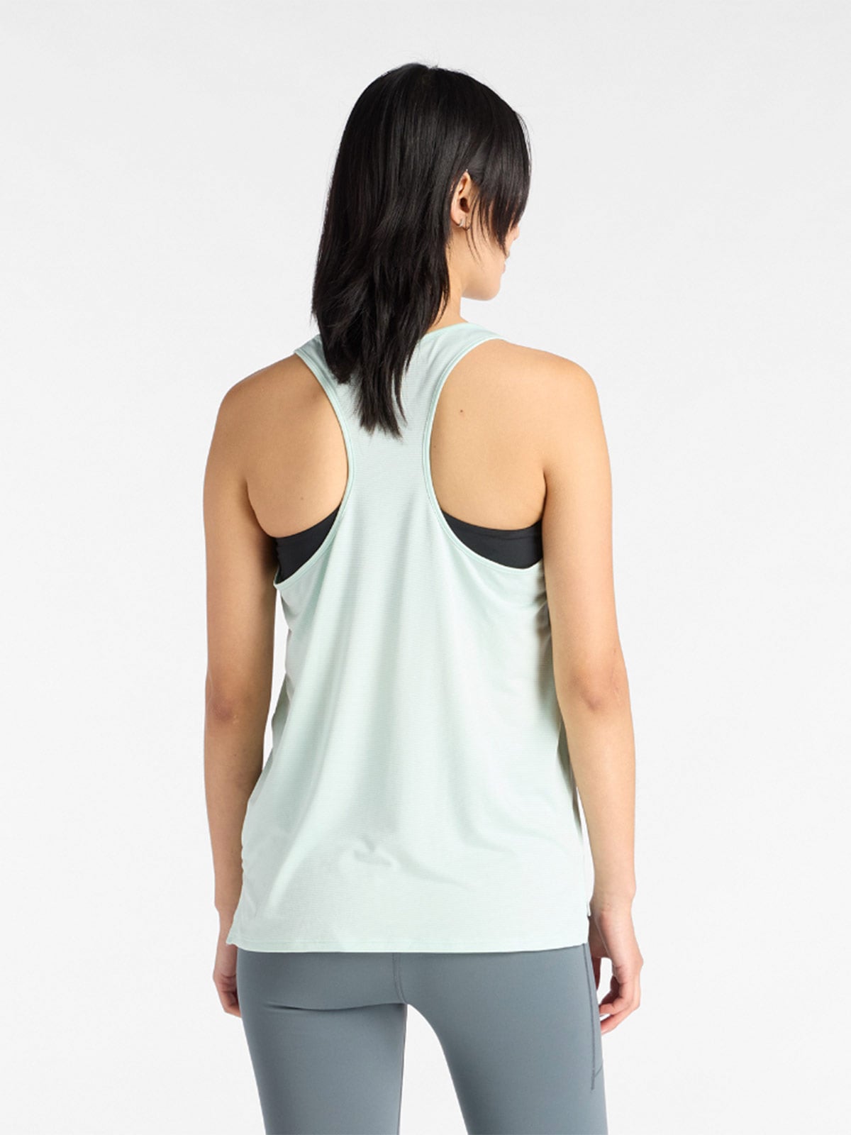 TOP TANK MUJER NEW BALANCE VERDE - 3