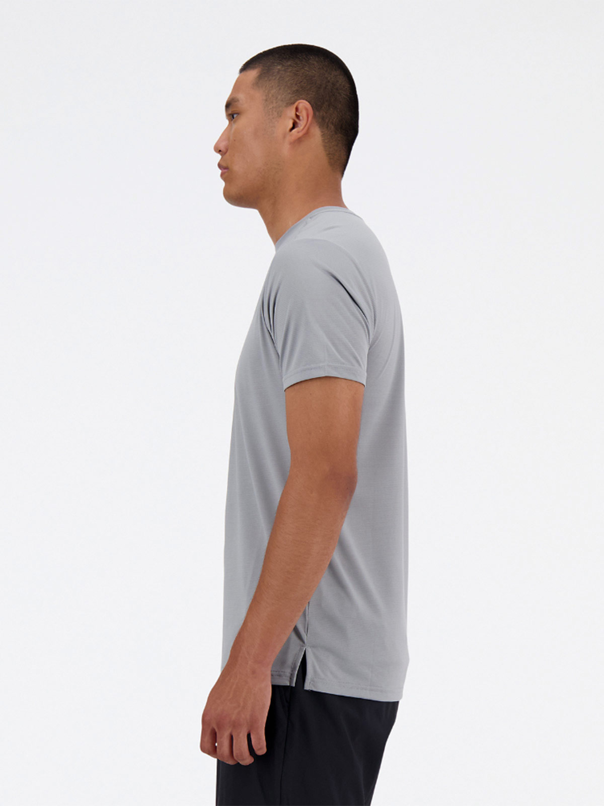POLO HOMBRE NEW BALANCE GRIS  - 2