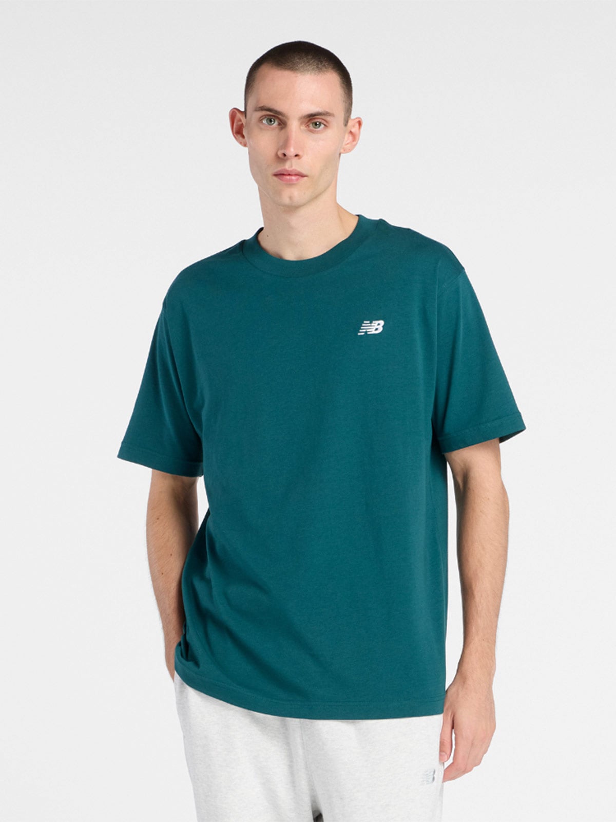 POLO HOMBRE NEW BALANCE VERDE - 1