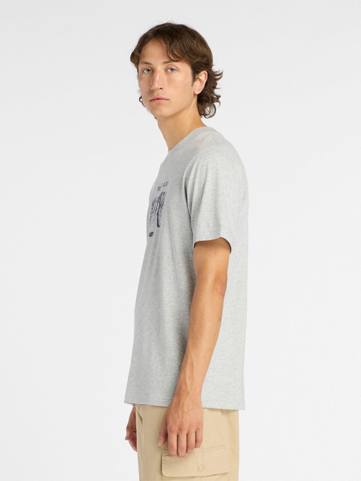 POLO HOMBRE NEW BALANCE GRIS - 2