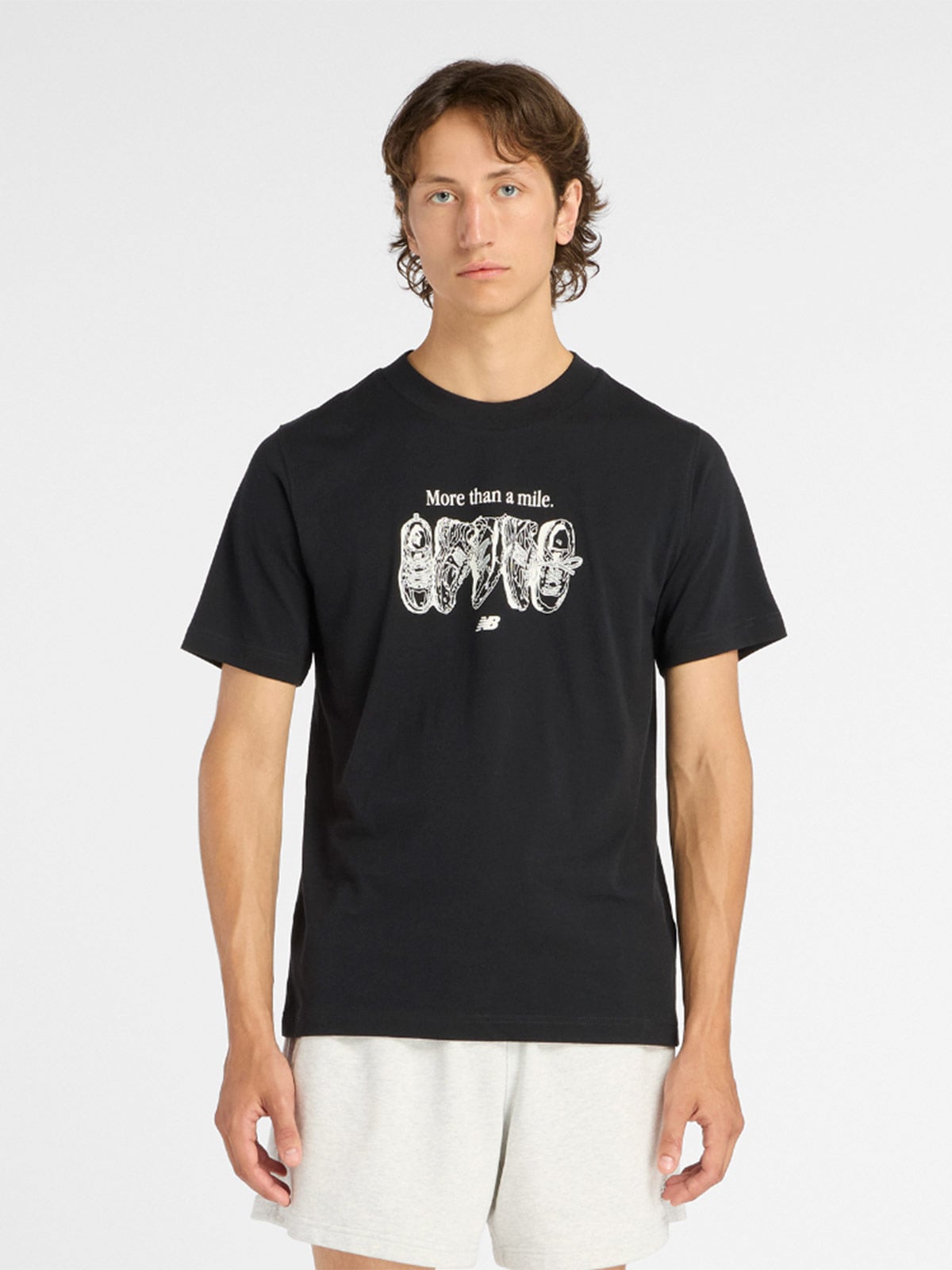 POLO HOMBRE NEW BALANCE NEGRO - 1
