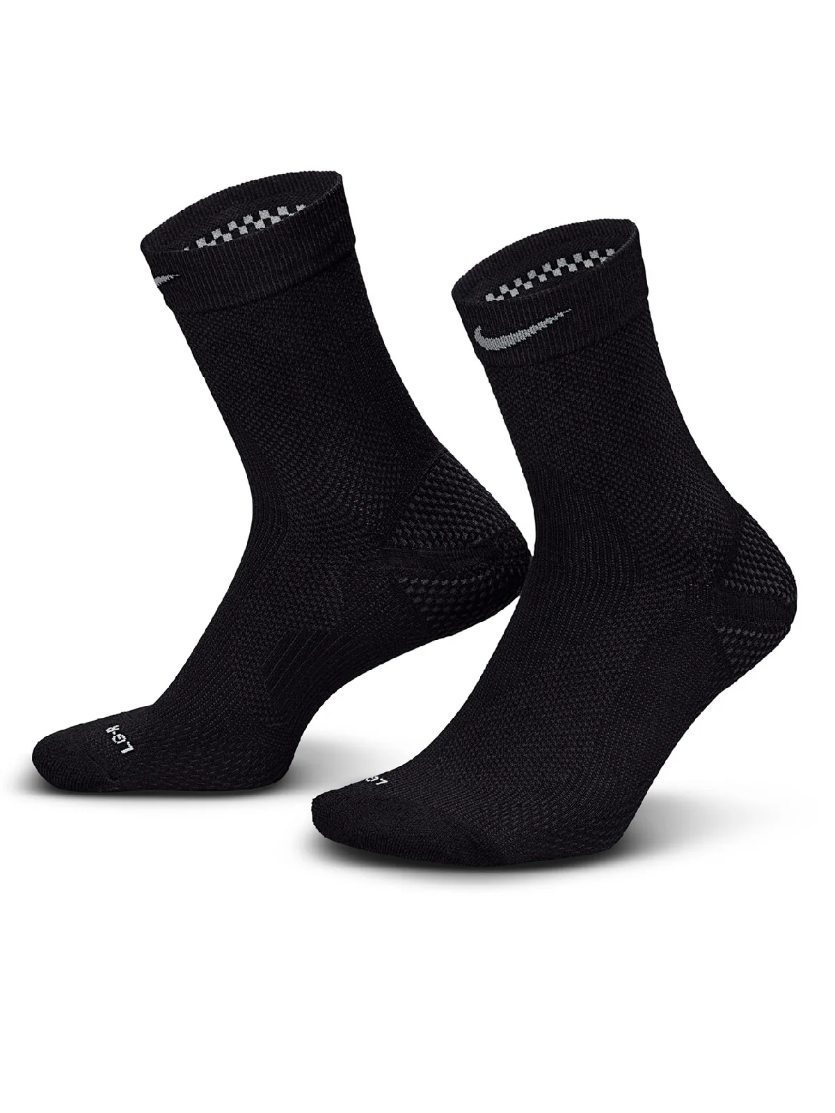 CALCETINES DEPORTIVOS UNISEX NIKE NEGRO FAST - 1
