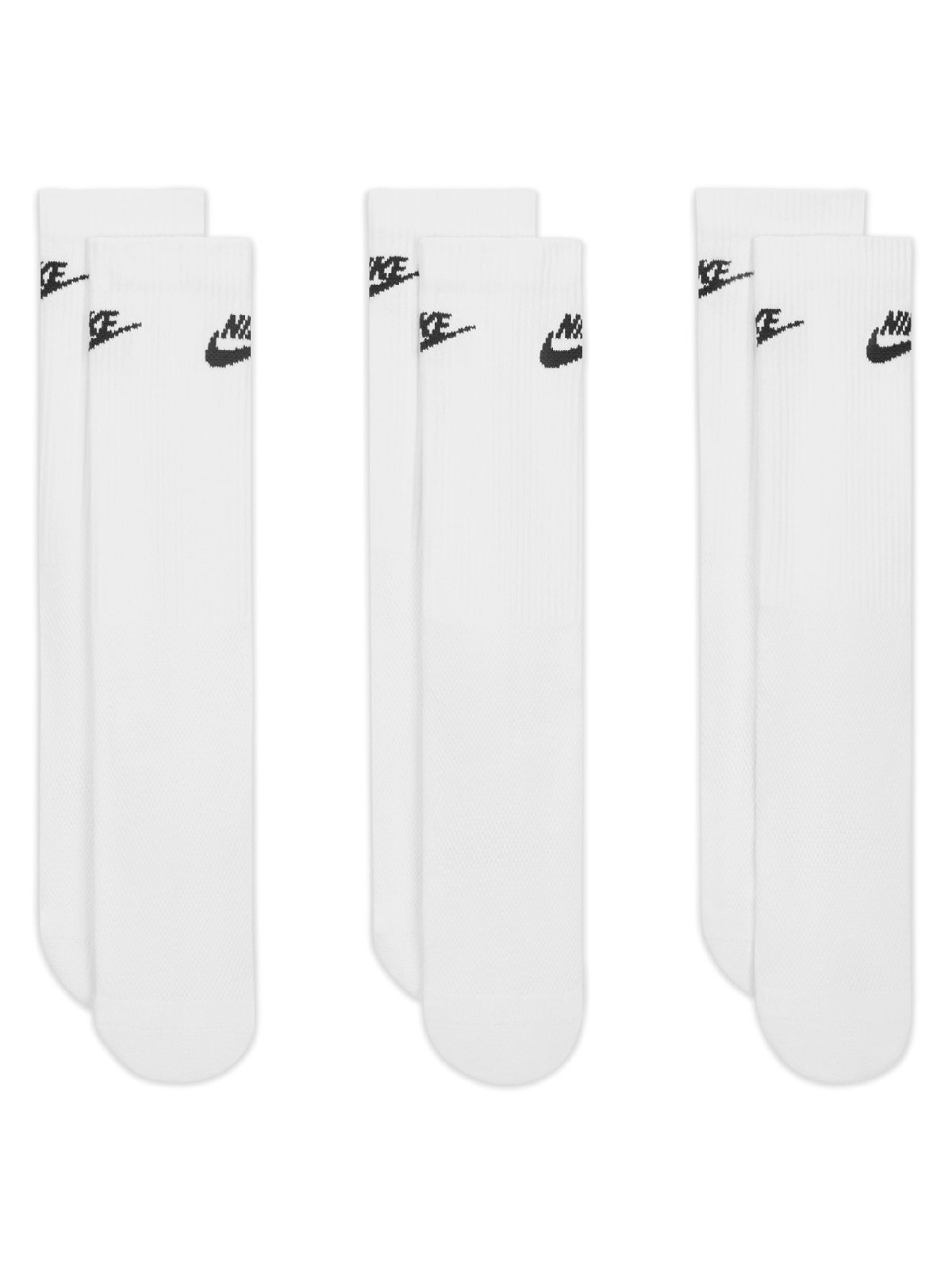 PACK X3 CALCETINES UNISEX NIKE BLANCO FUTURA - 3