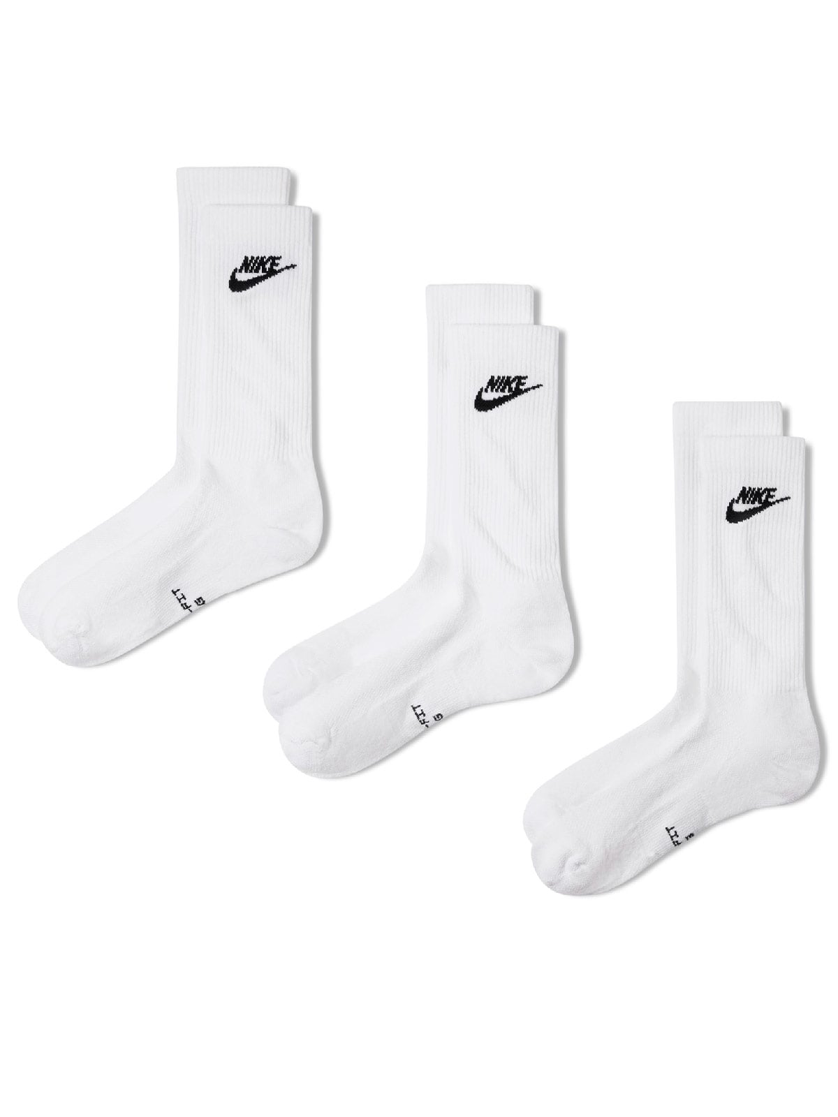PACK X3 CALCETINES UNISEX NIKE BLANCO FUTURA - 2