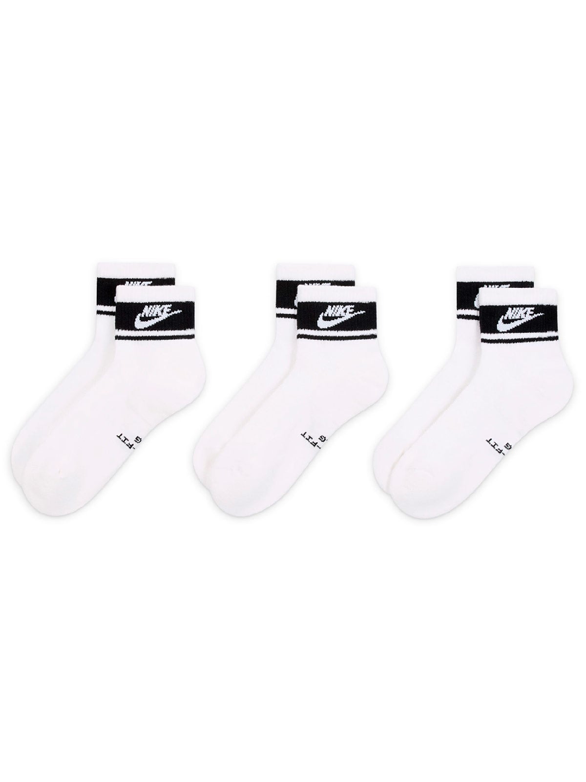 PACK X3 CALCETINES UNISEX NIKE BLANCO EVERYDAY - 2