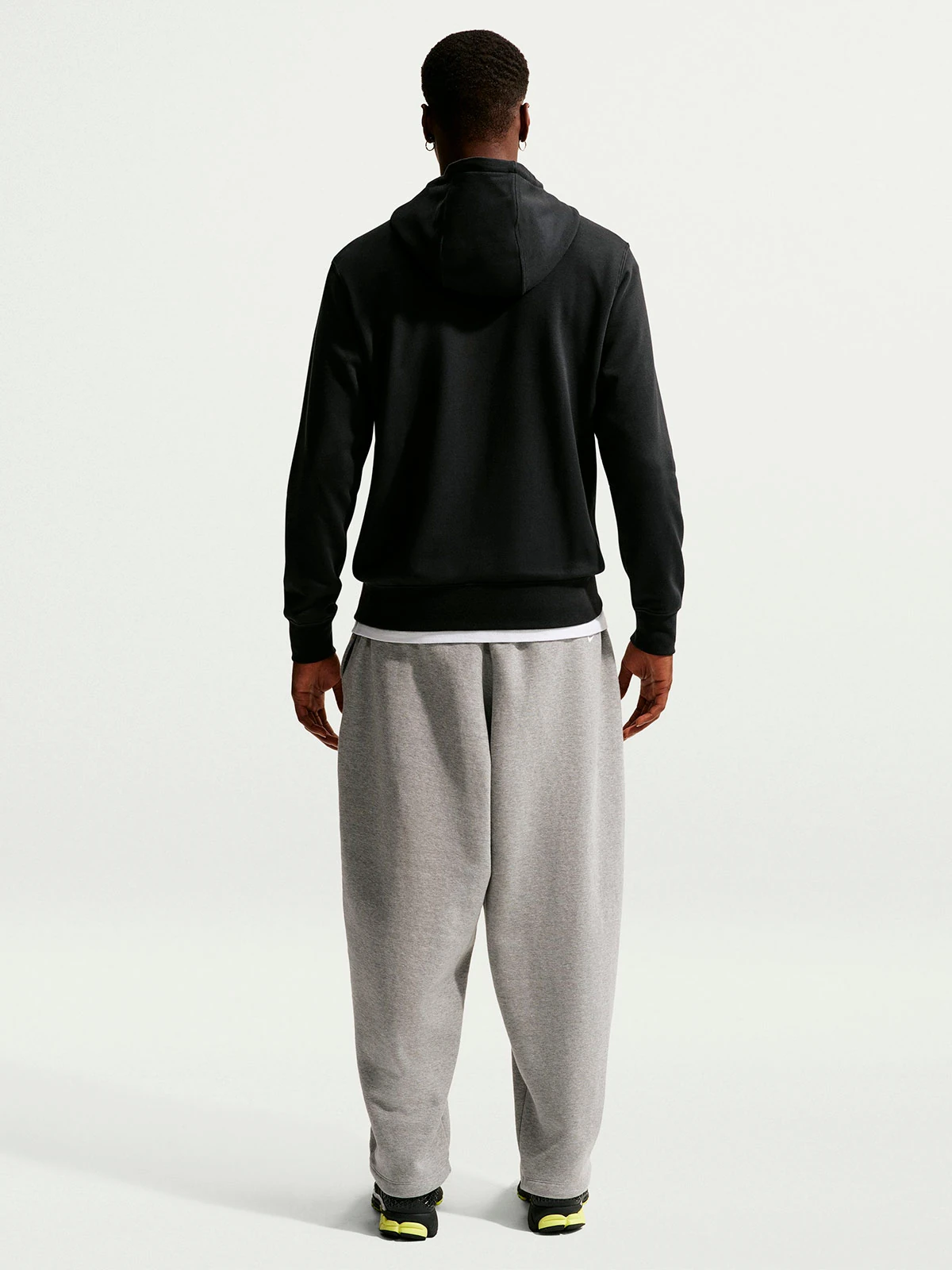 POLERA HOMBRE NIKE NEGRO CLUB FT - 3