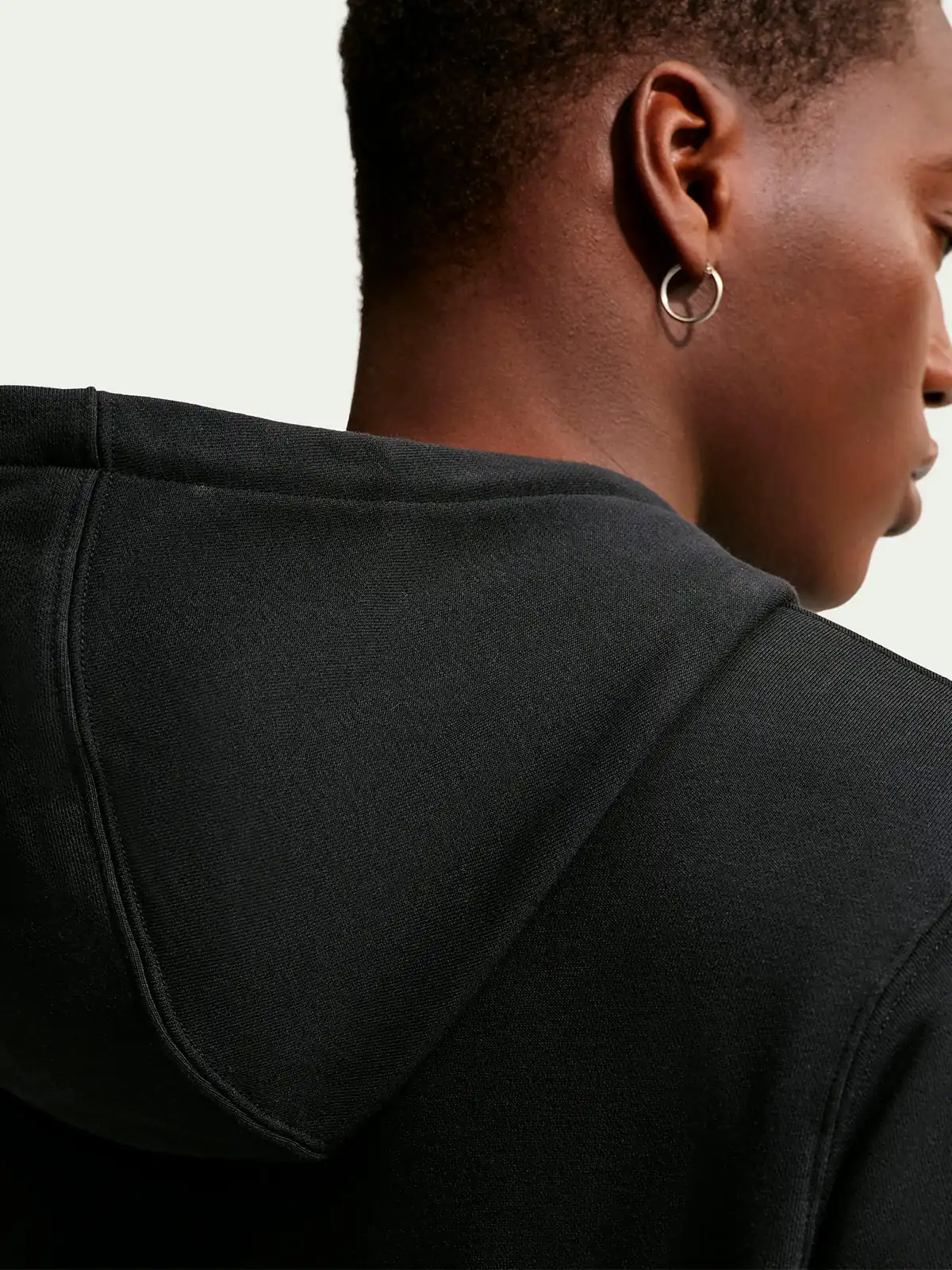 POLERA HOMBRE NIKE NEGRO CLUB FT - 4