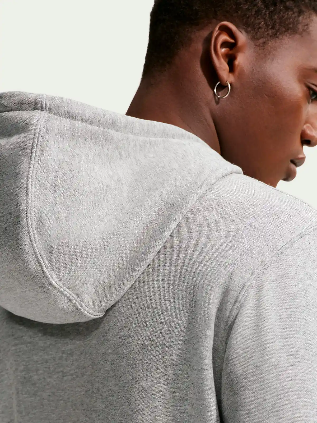 POLERA HOMBRE NIKE GRIS CLUB FT - 2