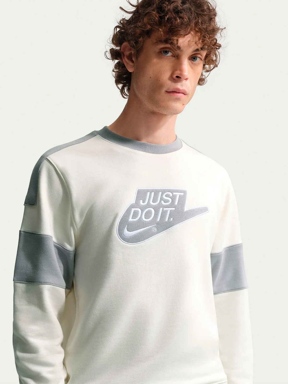 POLO HOMBRE NIKE BLANCO CLUB FT CREW - 2